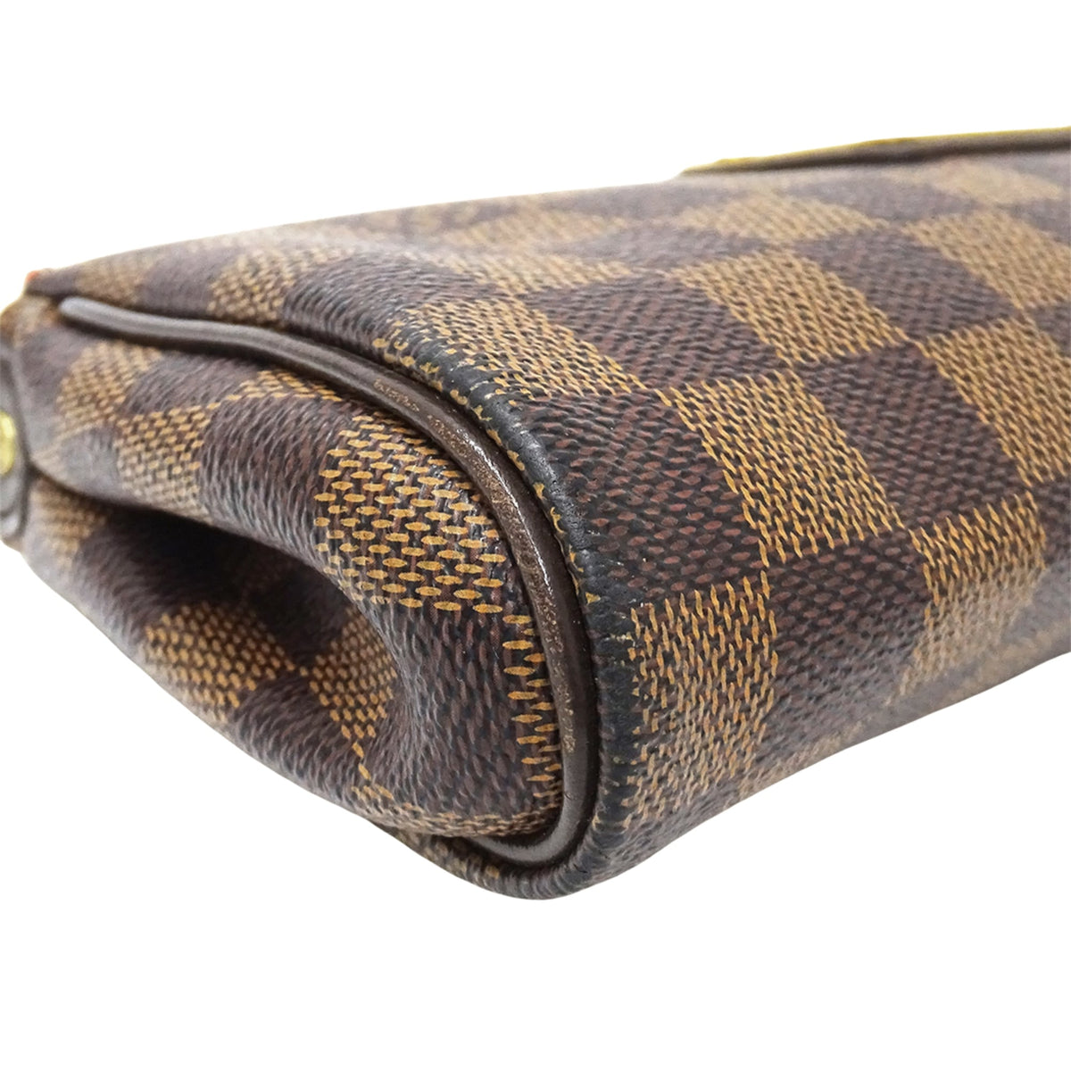 Louis Vuitton Damier Canvas Ebene Damier Canvas Handbag Pouch Shoulder Bag (Pre-Owned)