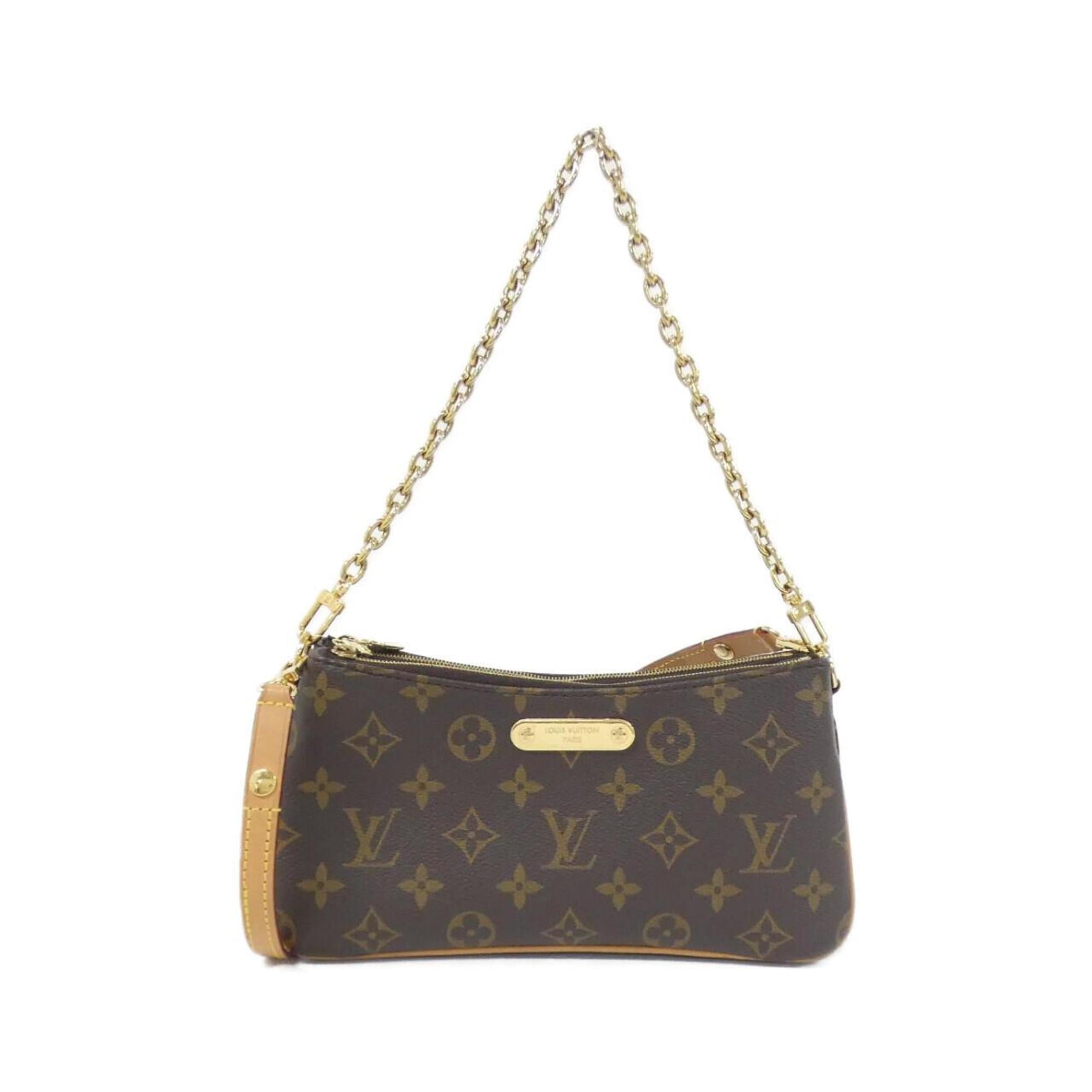 Louis Vuitton Brown Coated Canvas Pochette Shoulder Bag (Pre-Owned)