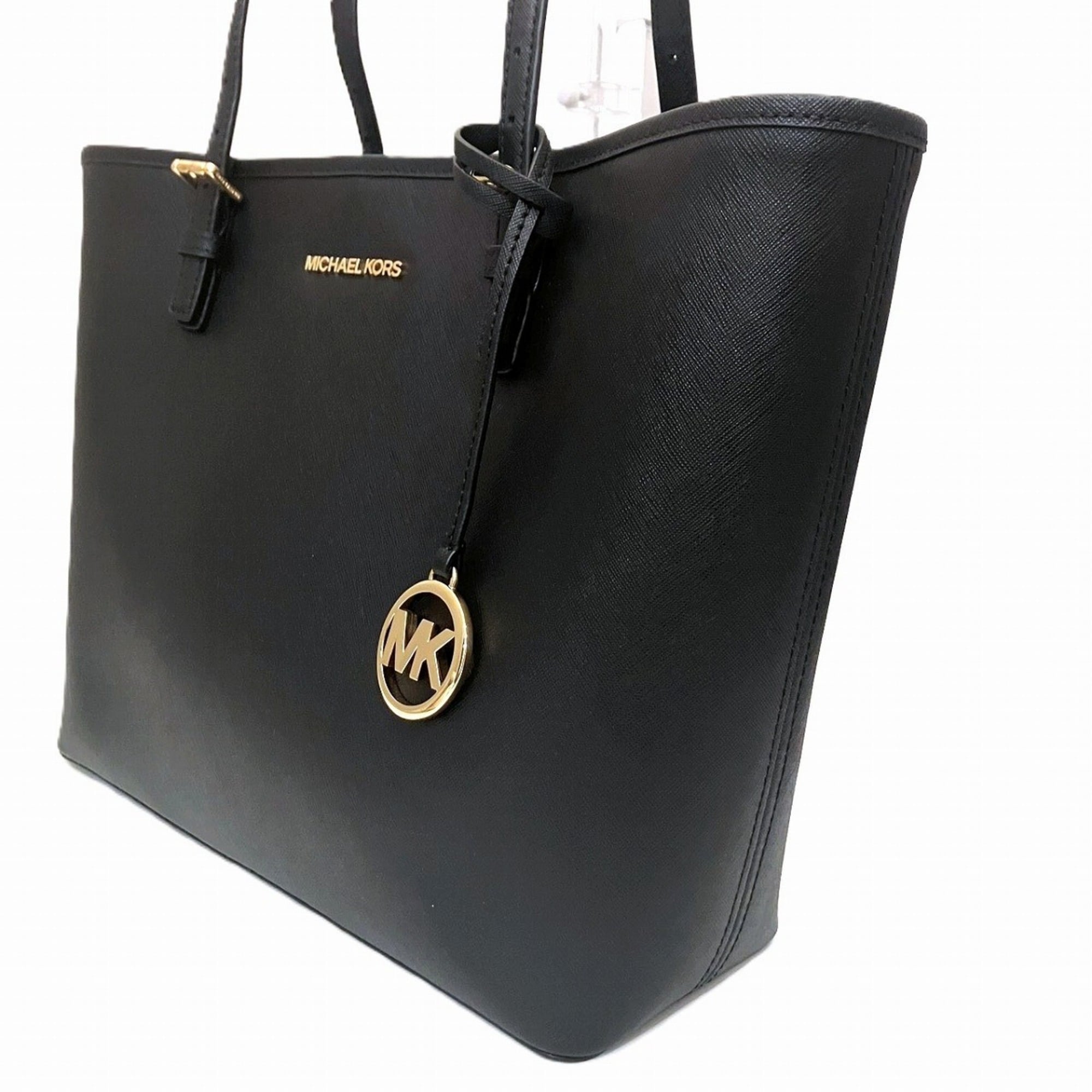 Michael Kors Black Pvc Tote Bag (Pre-Owned)