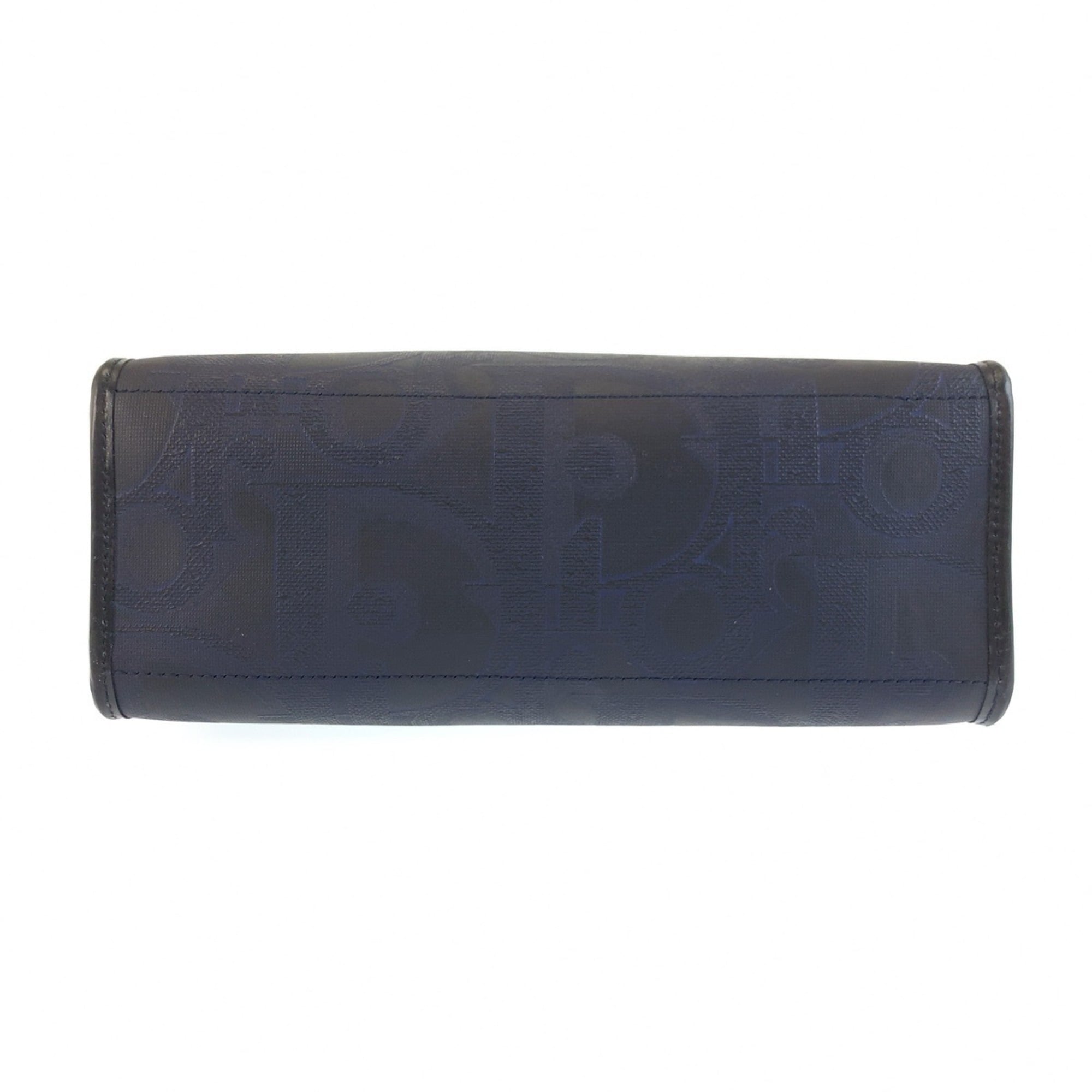 Christian Dior Navy Pvc Handbag (Pre-Owned)