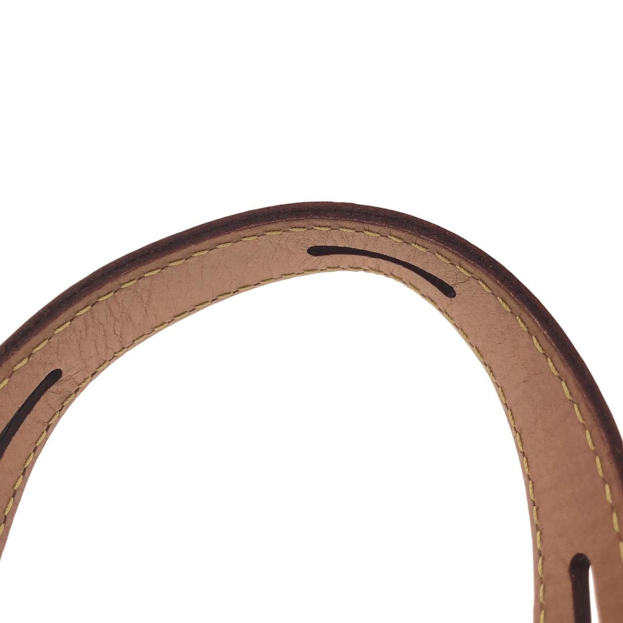 Louis Vuitton Marron Coated Canvas Shoulder Bag (Pre-Owned)