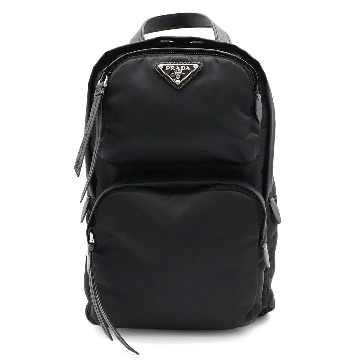 Prada Black Nero Nylon Shoulder Bag Sling Bag (Pre-Owned)