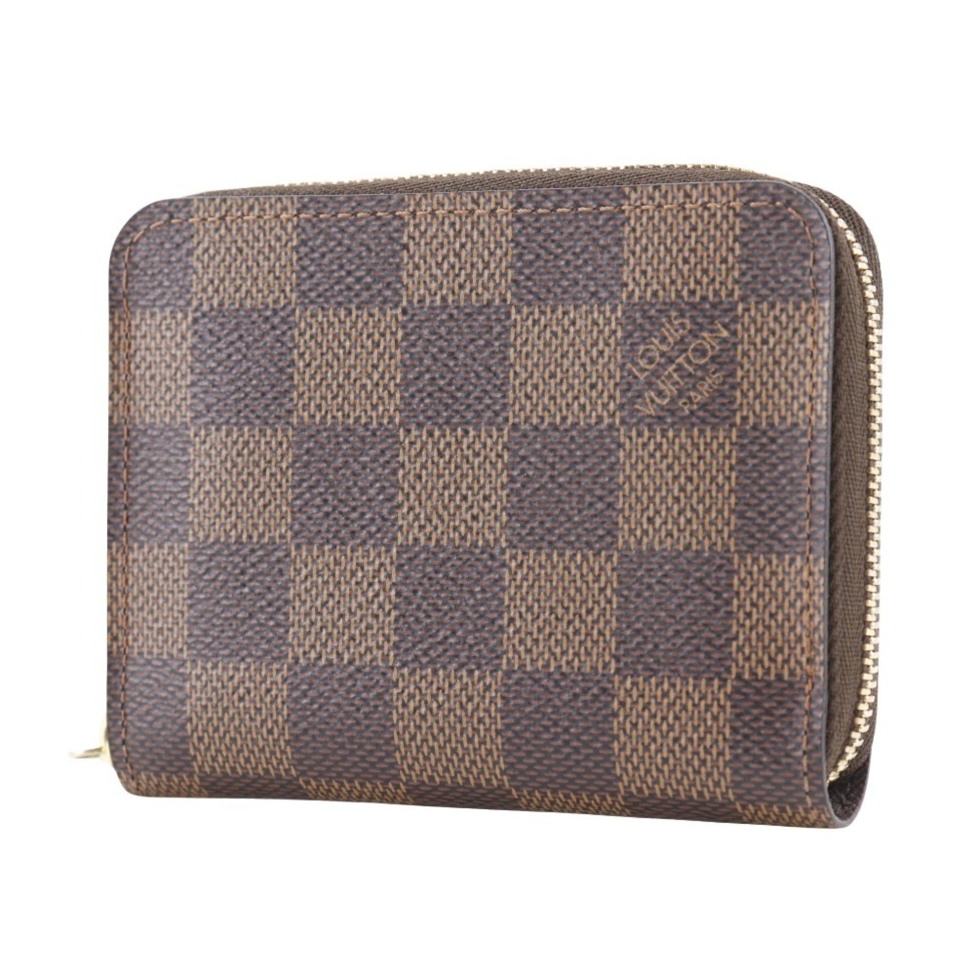 Louis Vuitton Brown Damier Canvas Coin Purse/Coin Case (Pre-Owned)