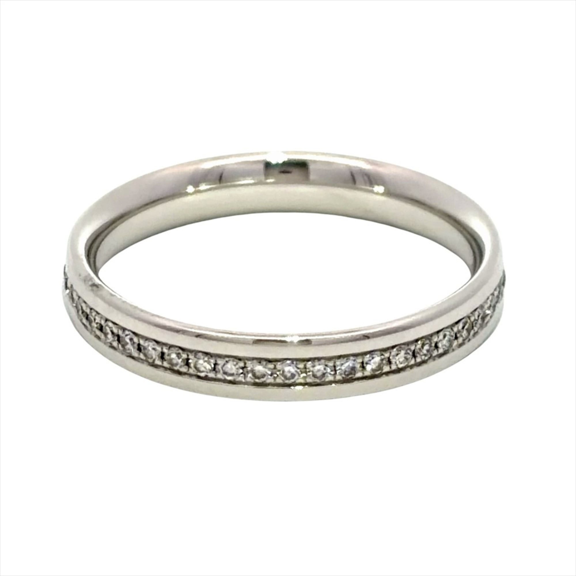 Tiffany Metro White Gold (18K) Band Ring (Pre-Owned)