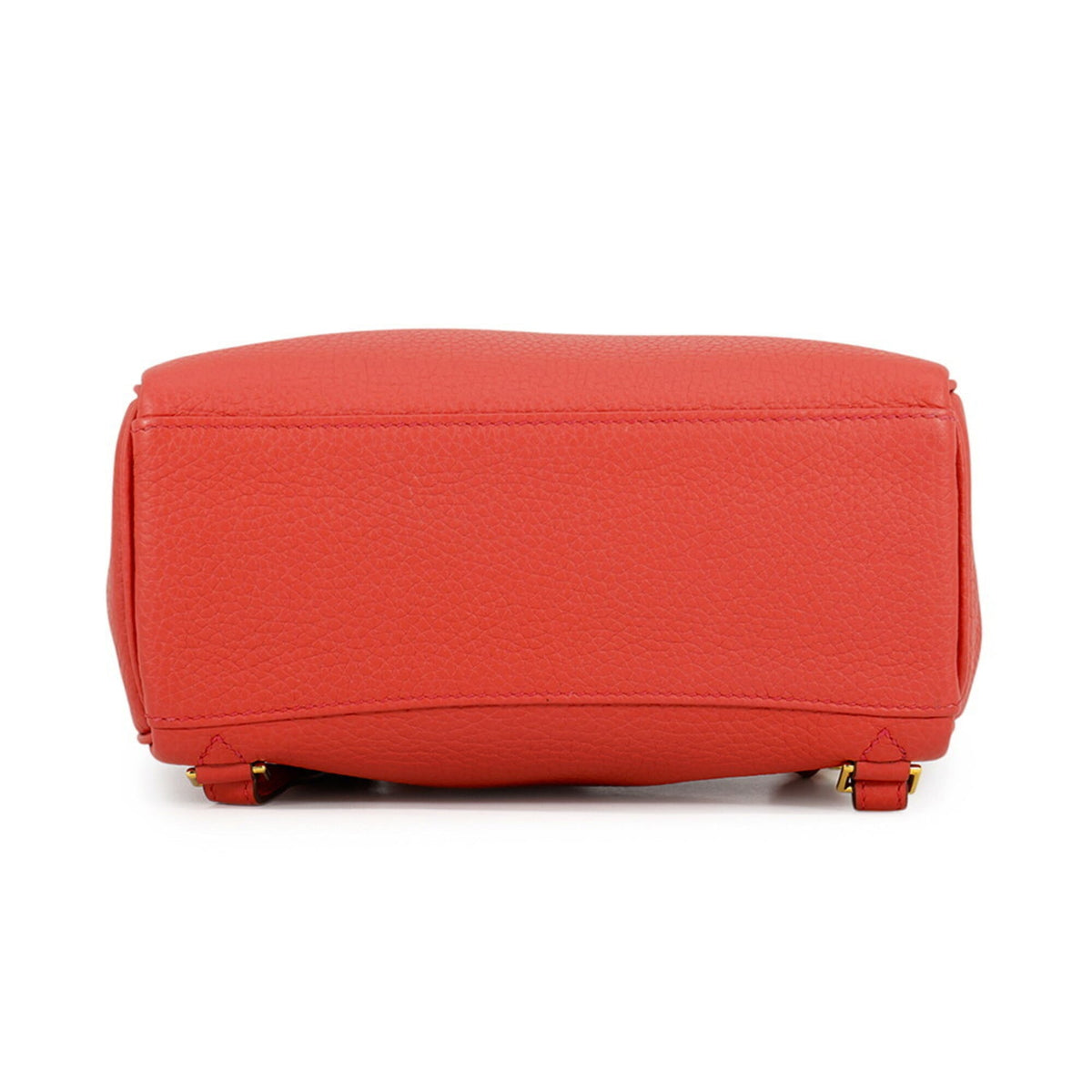 Hermes Red Color Togo Leather Backpack (Pre-Owned)