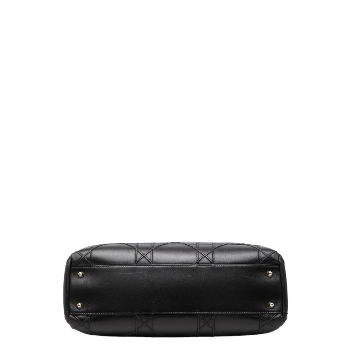 Christian Dior Black Leather Handbag (Pre-Owned)