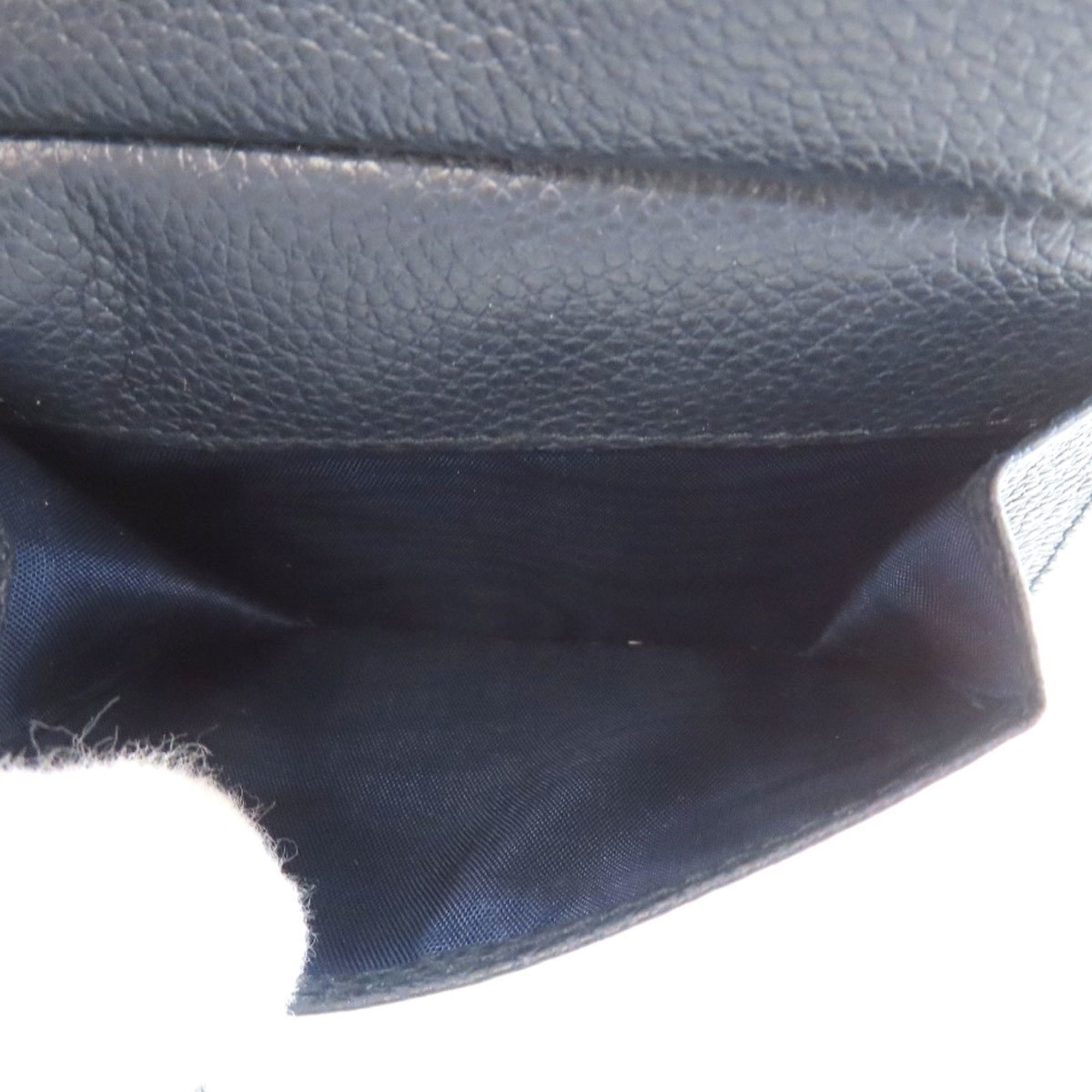 Prada Black Leather Wallet (Bi-Fold) (Pre-Owned)