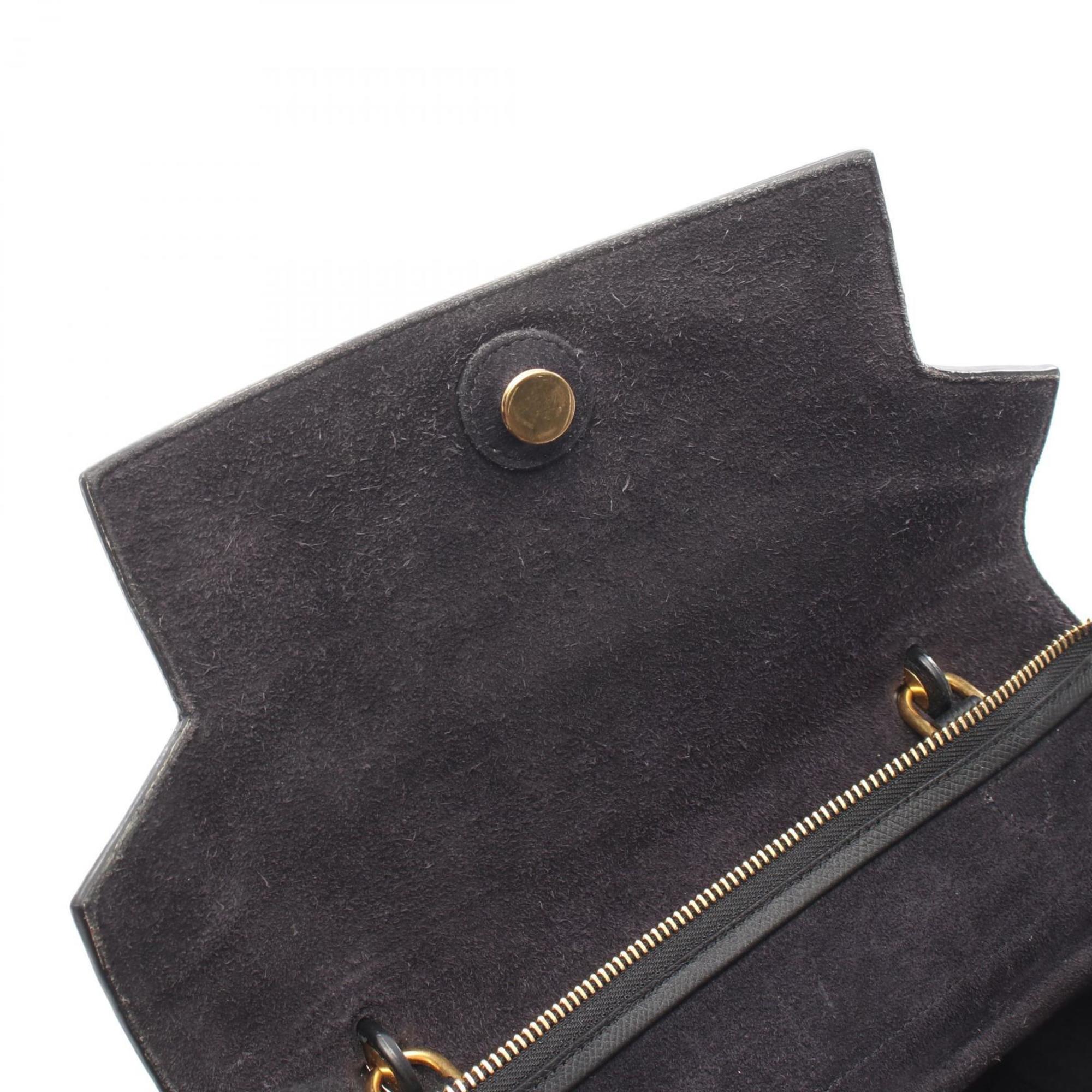 Celine Black Leather Handbag (Pre-Owned)