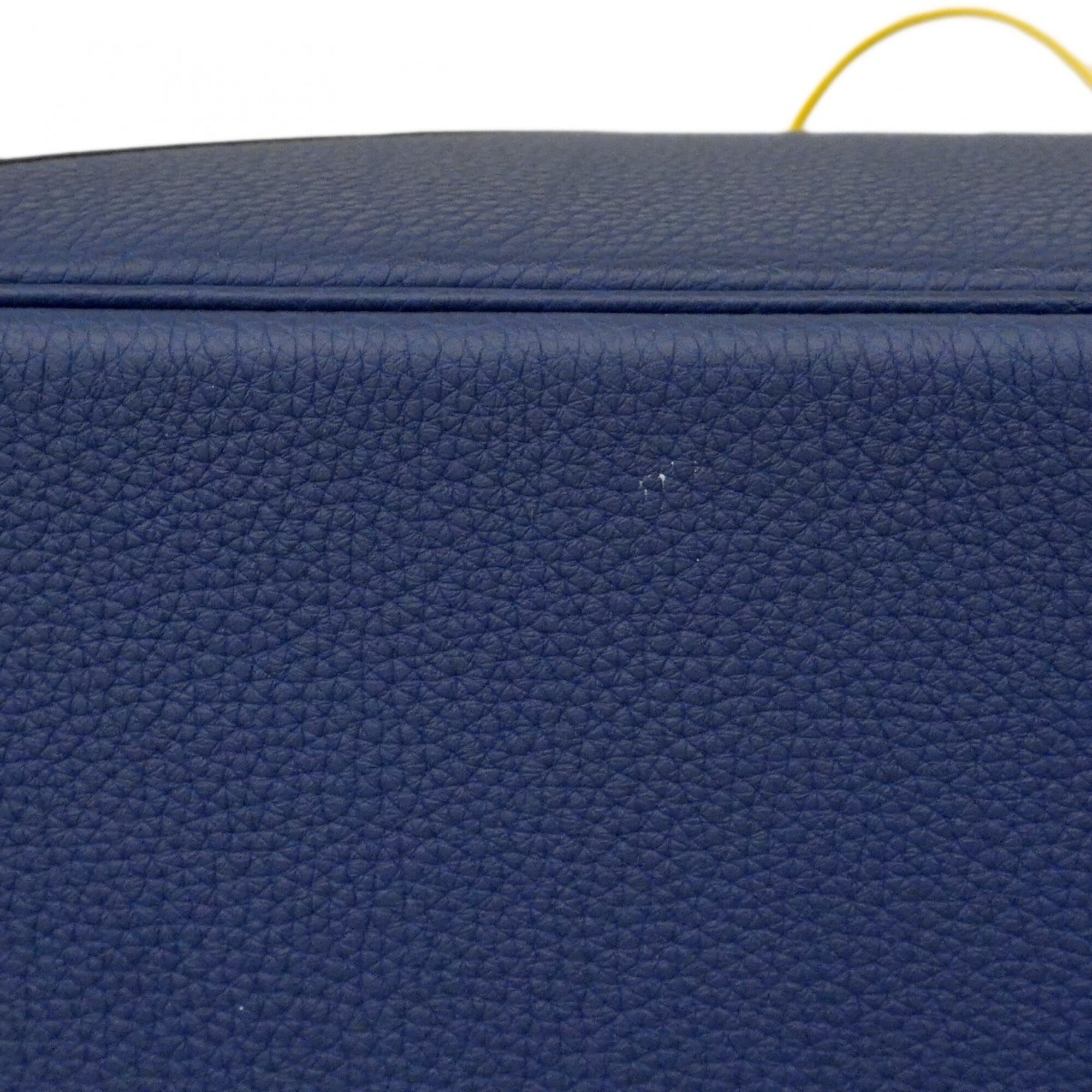 Hermes Bleu Saphir Togo Leather Handbag (Pre-Owned)