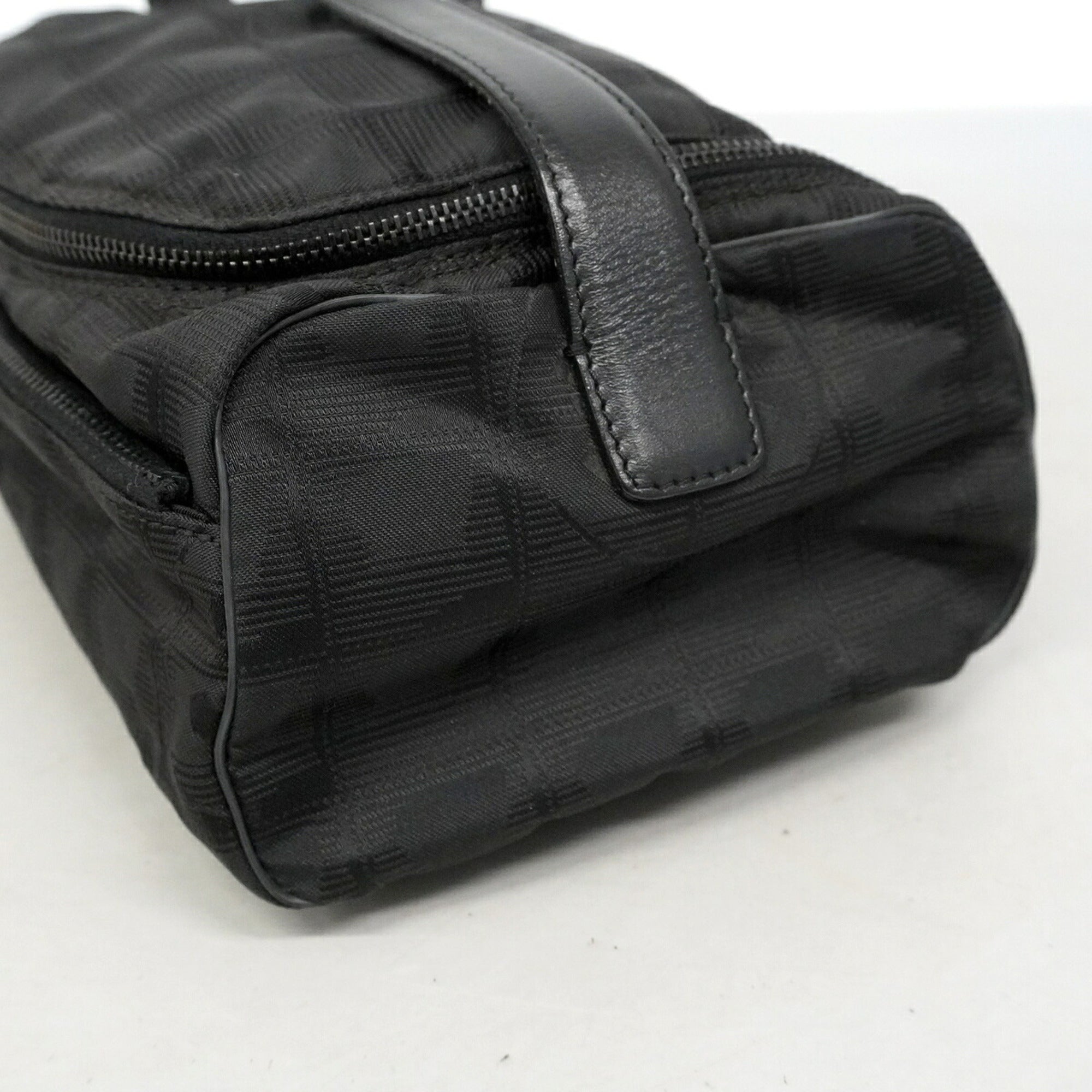 Chanel Black Nylon Vanity Bag (Pre-Owned)