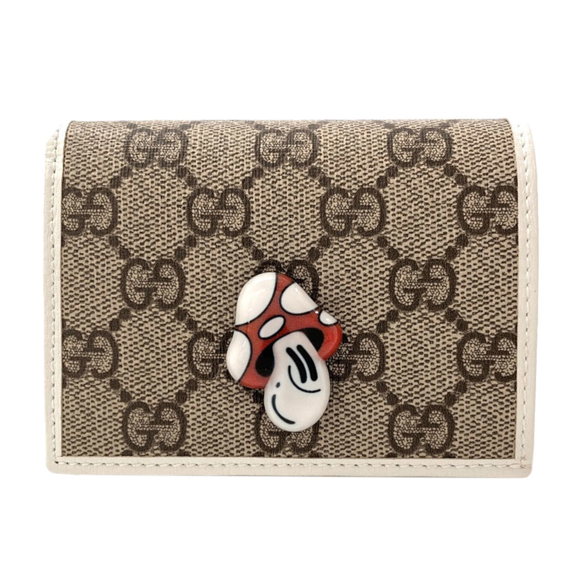 Gucci Brown Pvc Wallet (Bi-Fold) (Pre-Owned)
