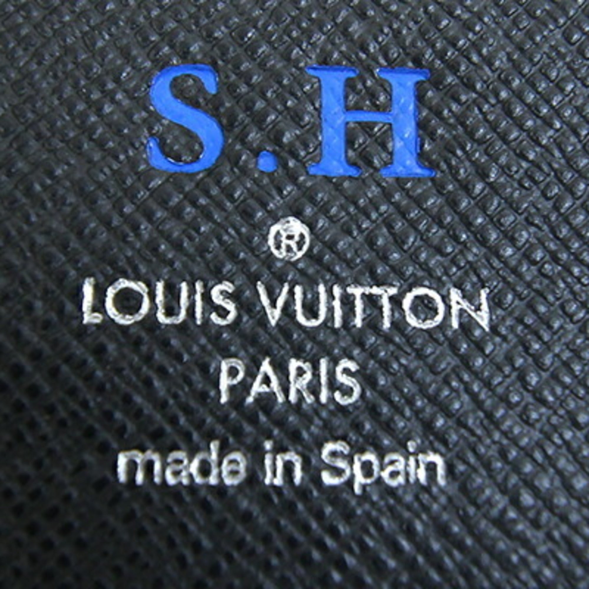 Louis Vuitton Taiga Ardoise Taiga Leather Long Wallet (Bi-Fold) (Pre-Owned)