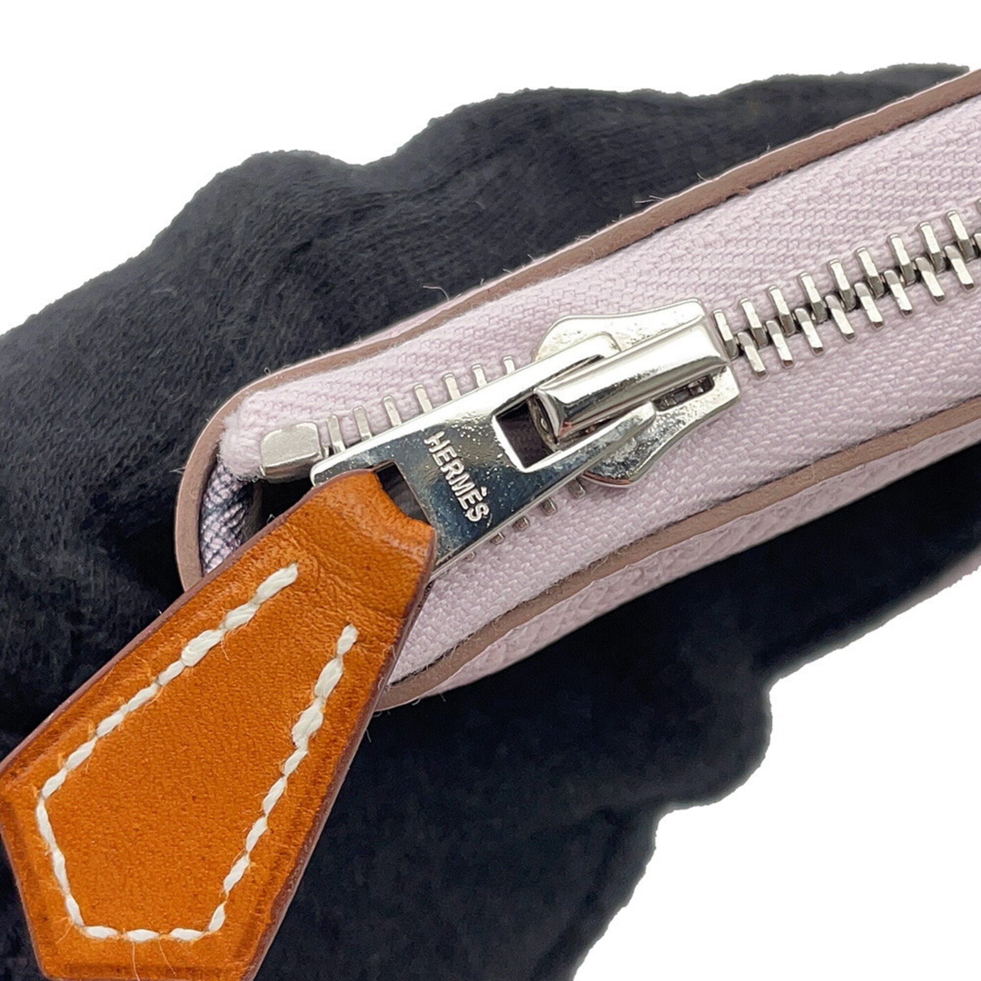 Hermes Epsom Leather Long Wallet (Bi-Fold) (Pre-Owned)