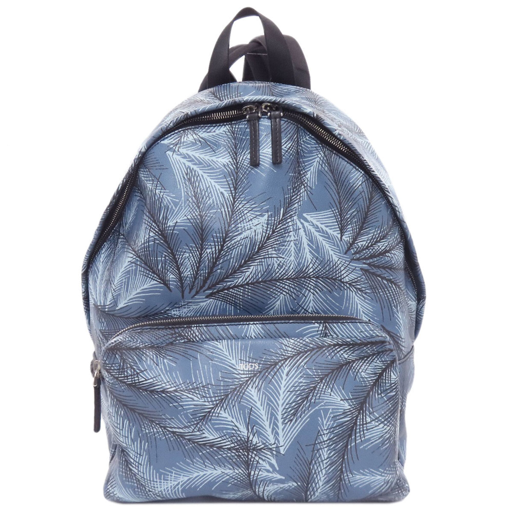Tod's Blue Pvc Backpack (Pre-Owned)