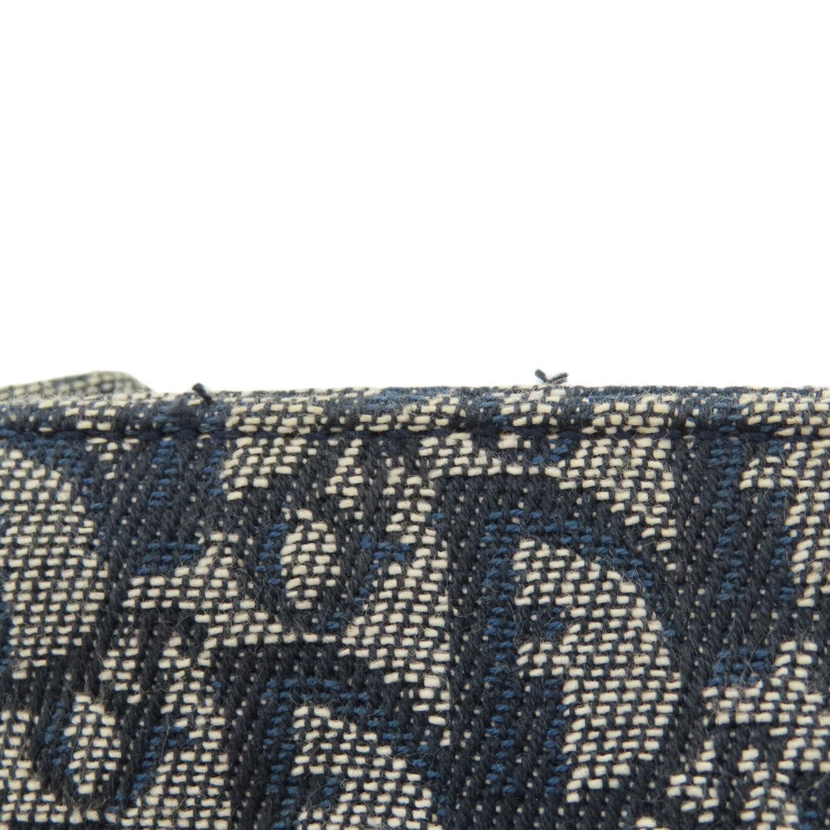 Christian Dior Navy Canvas Handbag (Pre-Owned)