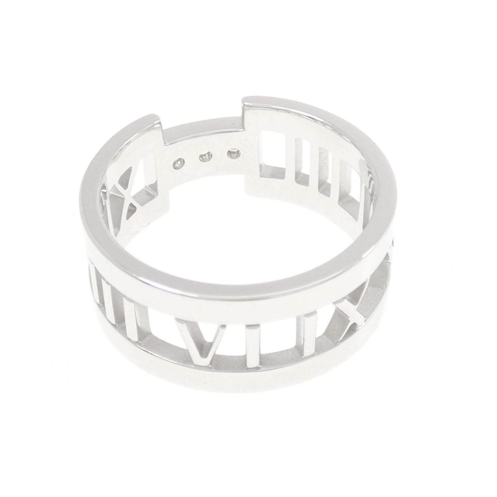 Tiffany White Gold (18K) Band Ring (Pre-Owned)
