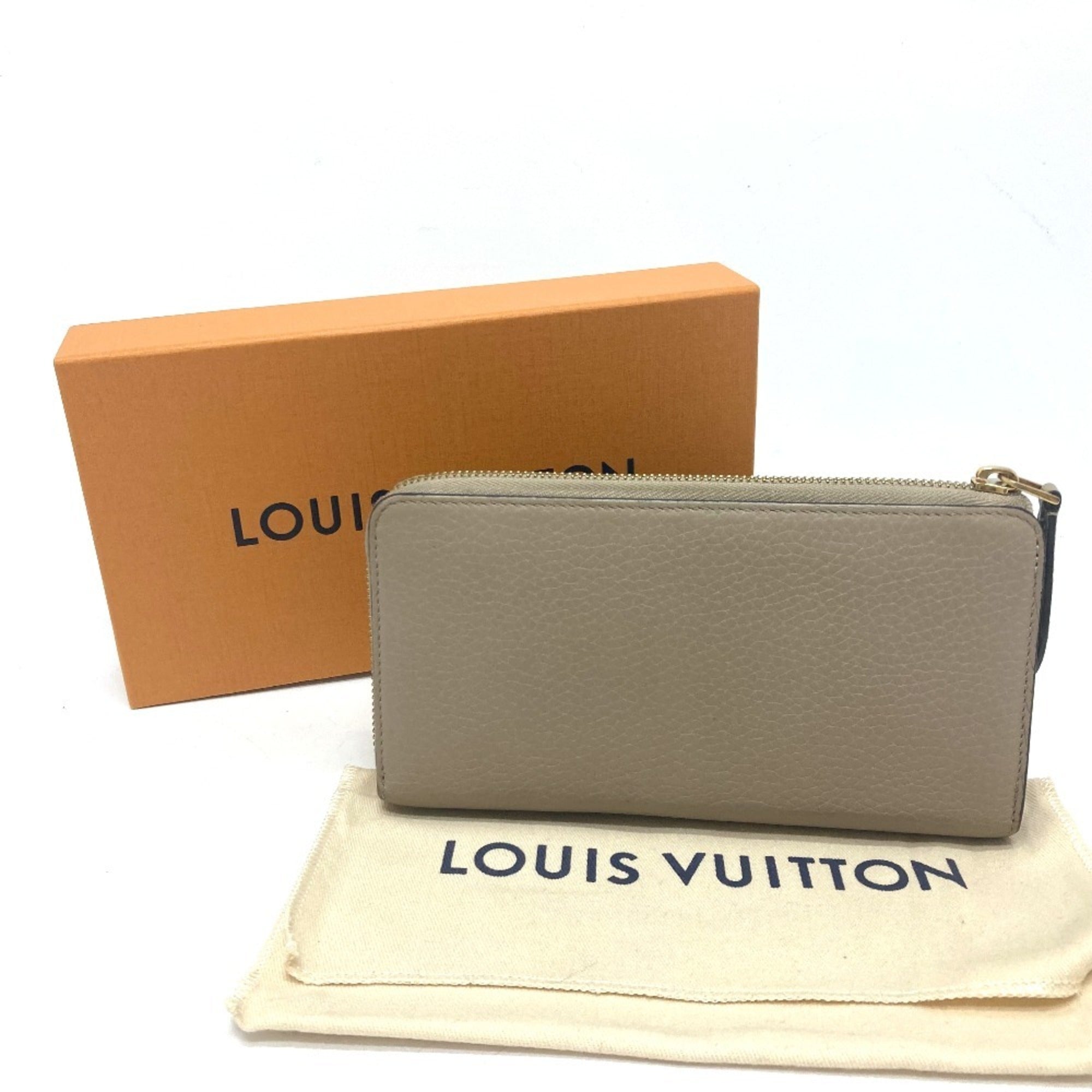 Louis Vuitton Galle Leather Long Wallet (Bi-Fold) (Pre-Owned)
