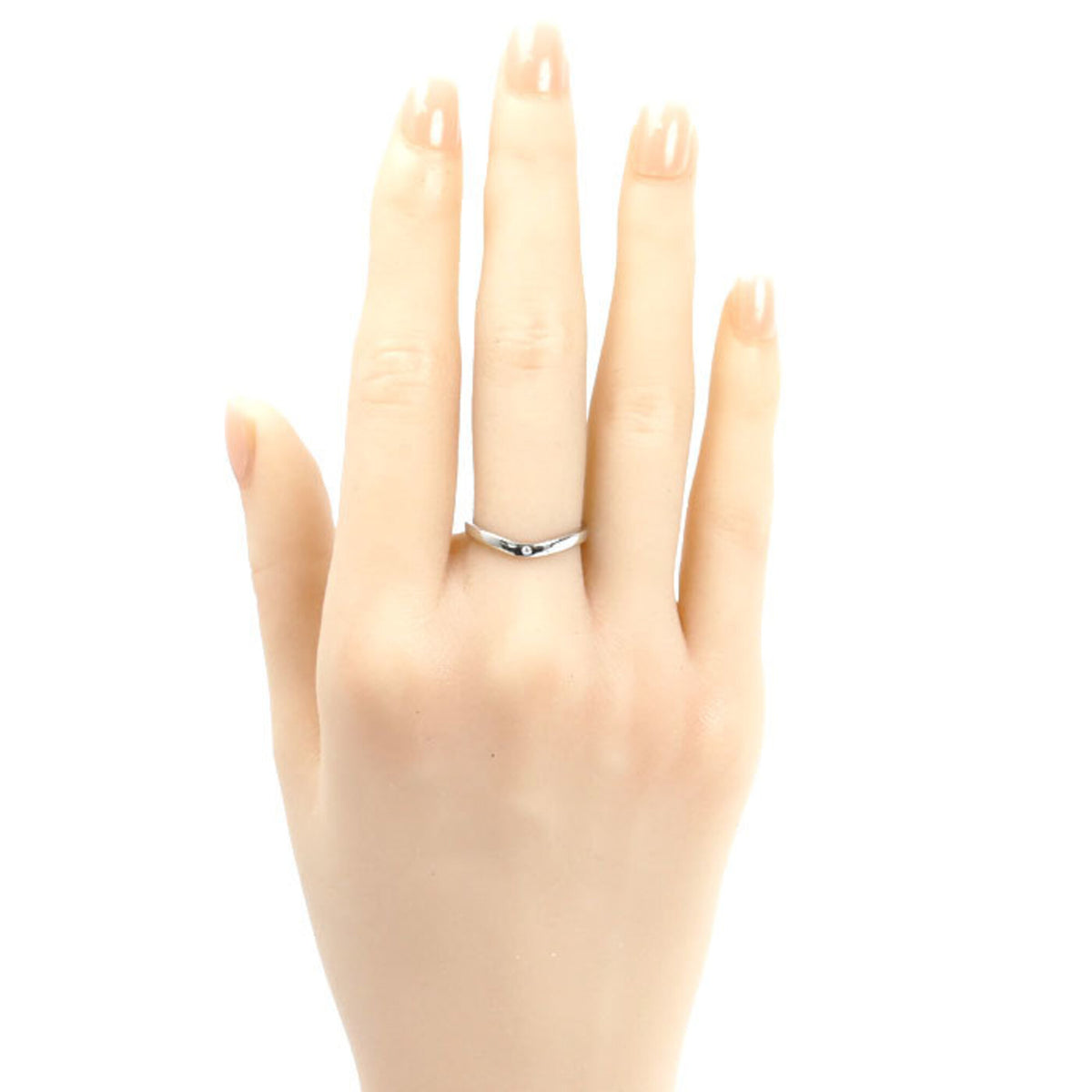 Cartier Platinum 950 Band Ring (Pre-Owned)