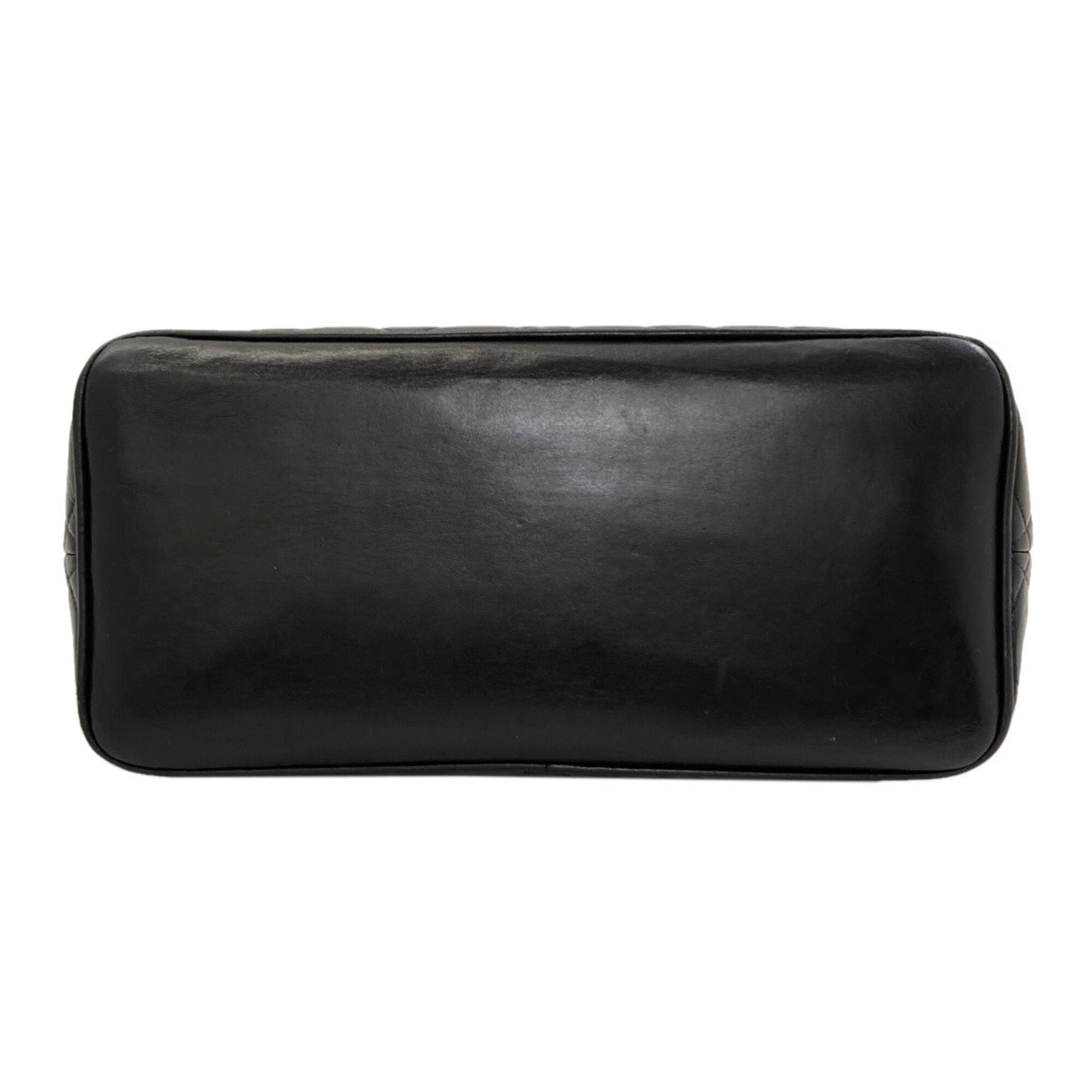 Chanel Black Leather Tote Bag (Pre-Owned)