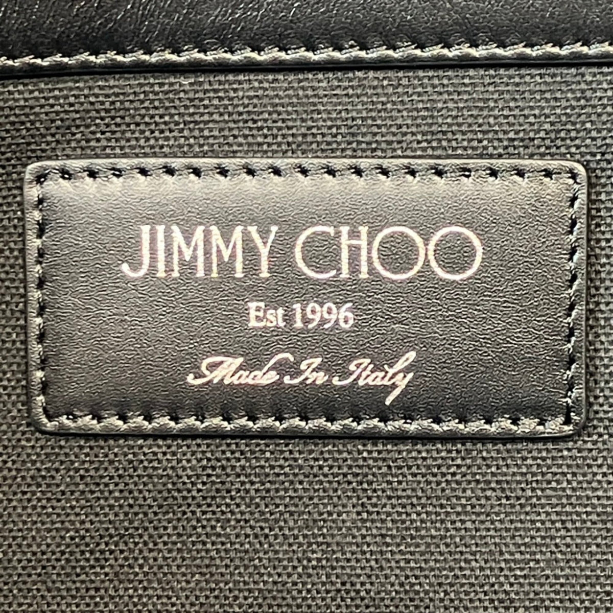 Jimmy Choo Black Leather Tote Bag (Pre-Owned)