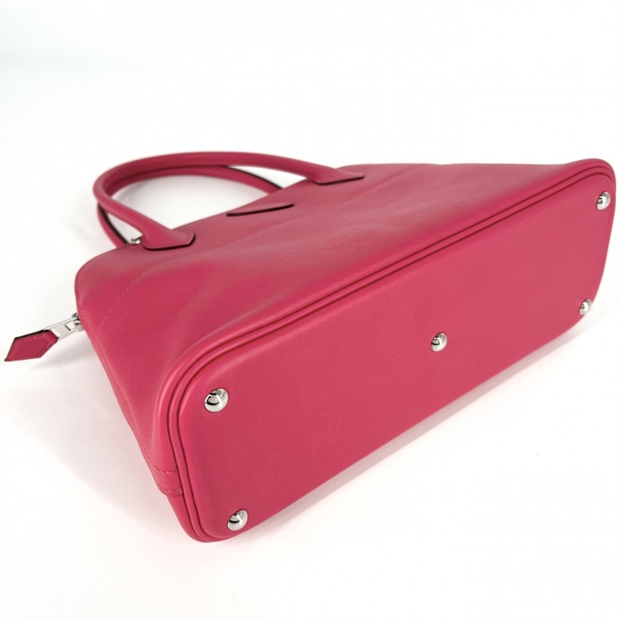 Hermes Pink Swift Leather Handbag Shoulder Bag (Pre-Owned)