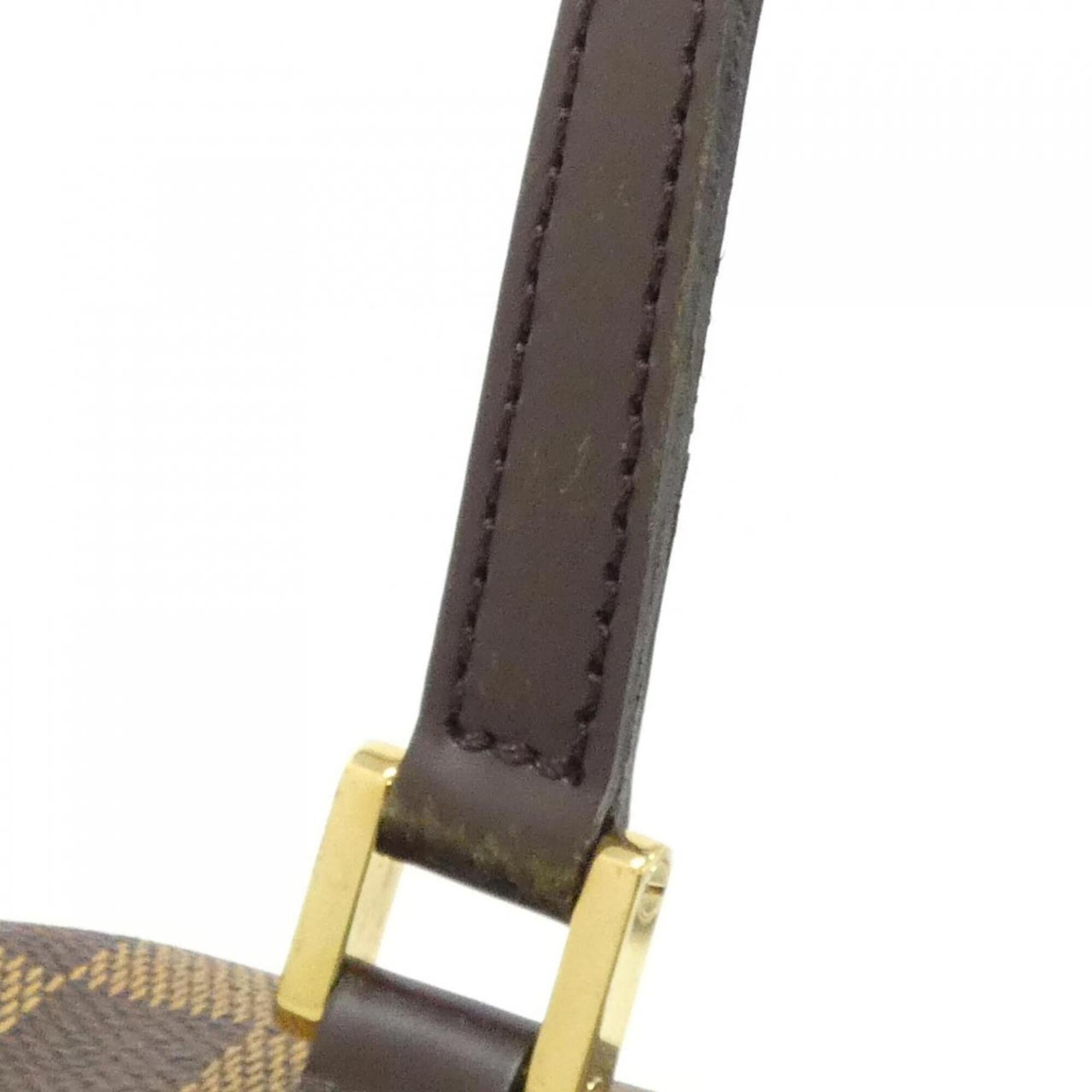 Louis Vuitton Ebene Coated Canvas Handbag Pouch (Pre-Owned)