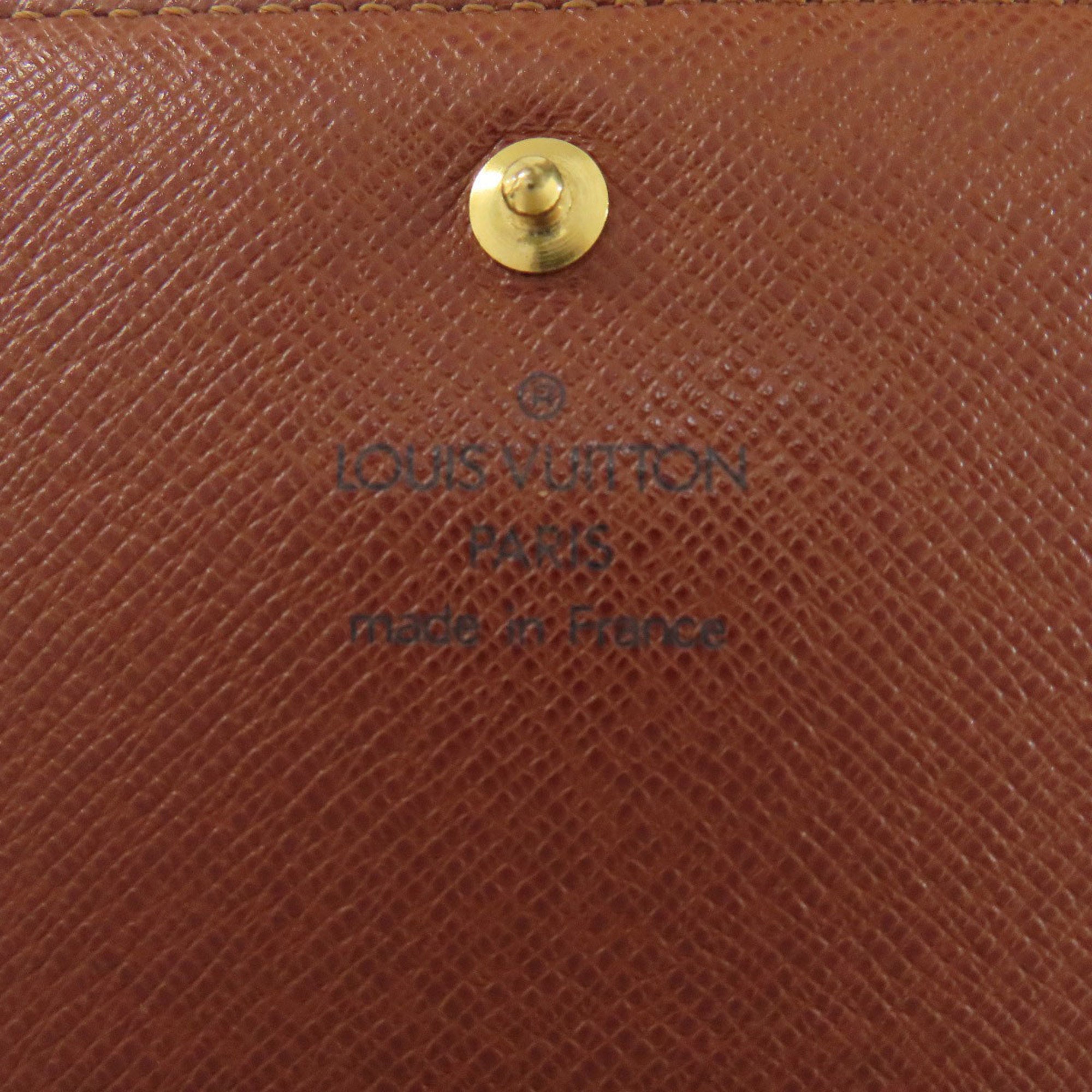 Louis Vuitton Brown Monogram Monogram Wallet (Bi-Fold) (Pre-Owned)