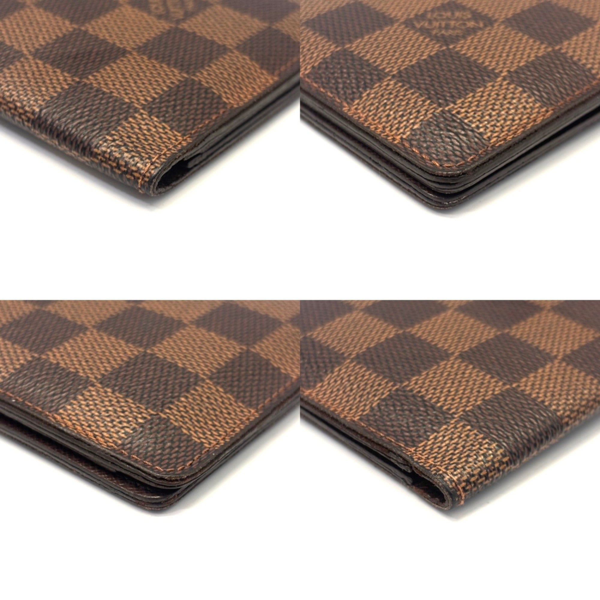 Louis Vuitton Damier Canvas Long Wallet (Bi-Fold) (Pre-Owned)
