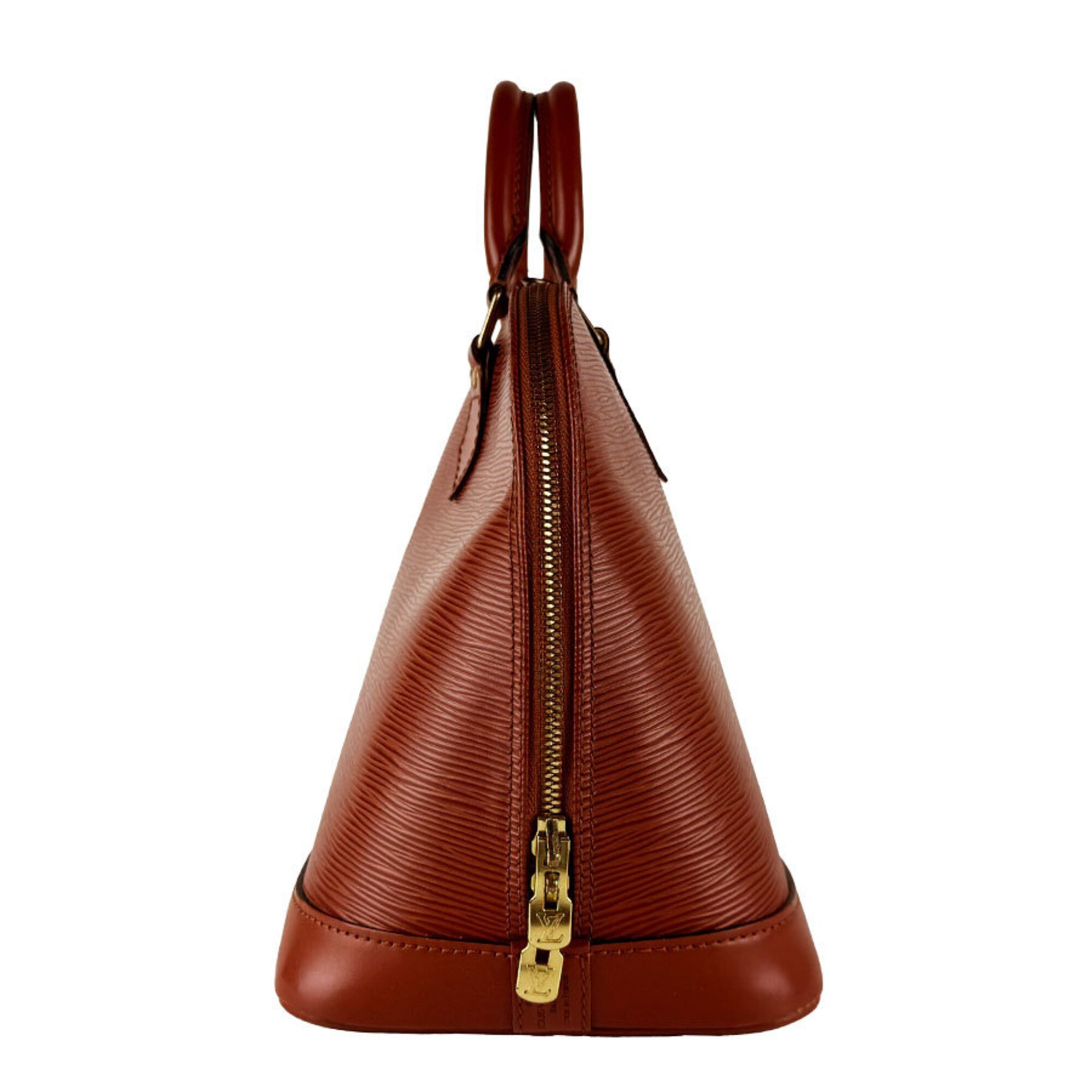 Louis Vuitton Brown Kenyan Brown Epi Leather Handbag (Pre-Owned)