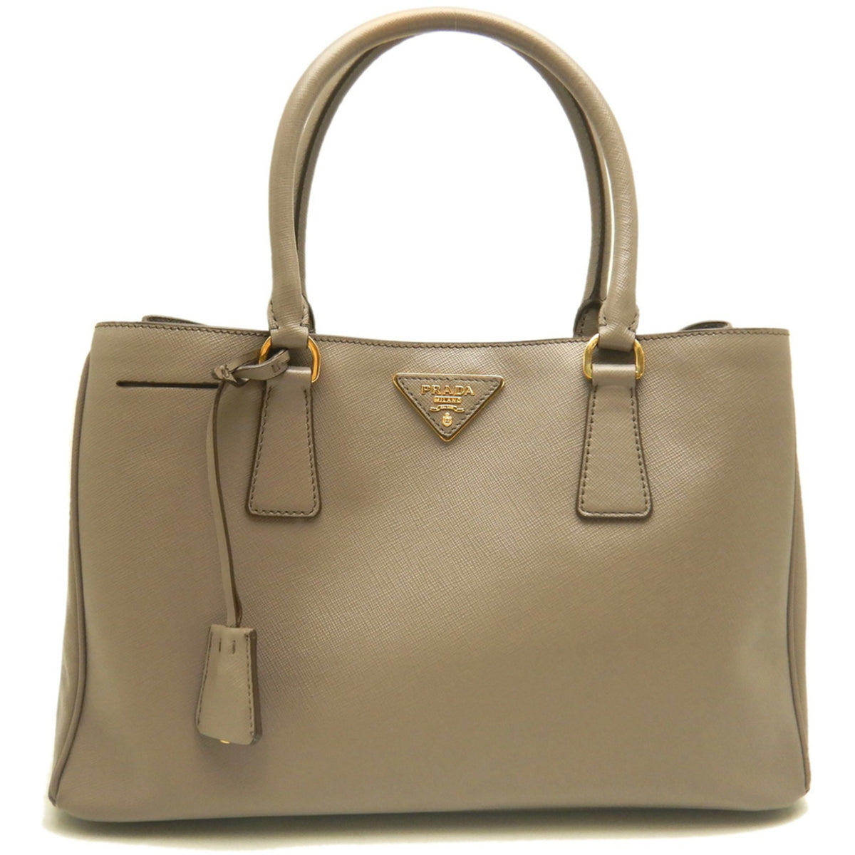 Prada Gold Saffiano Tote Bag (Pre-Owned)