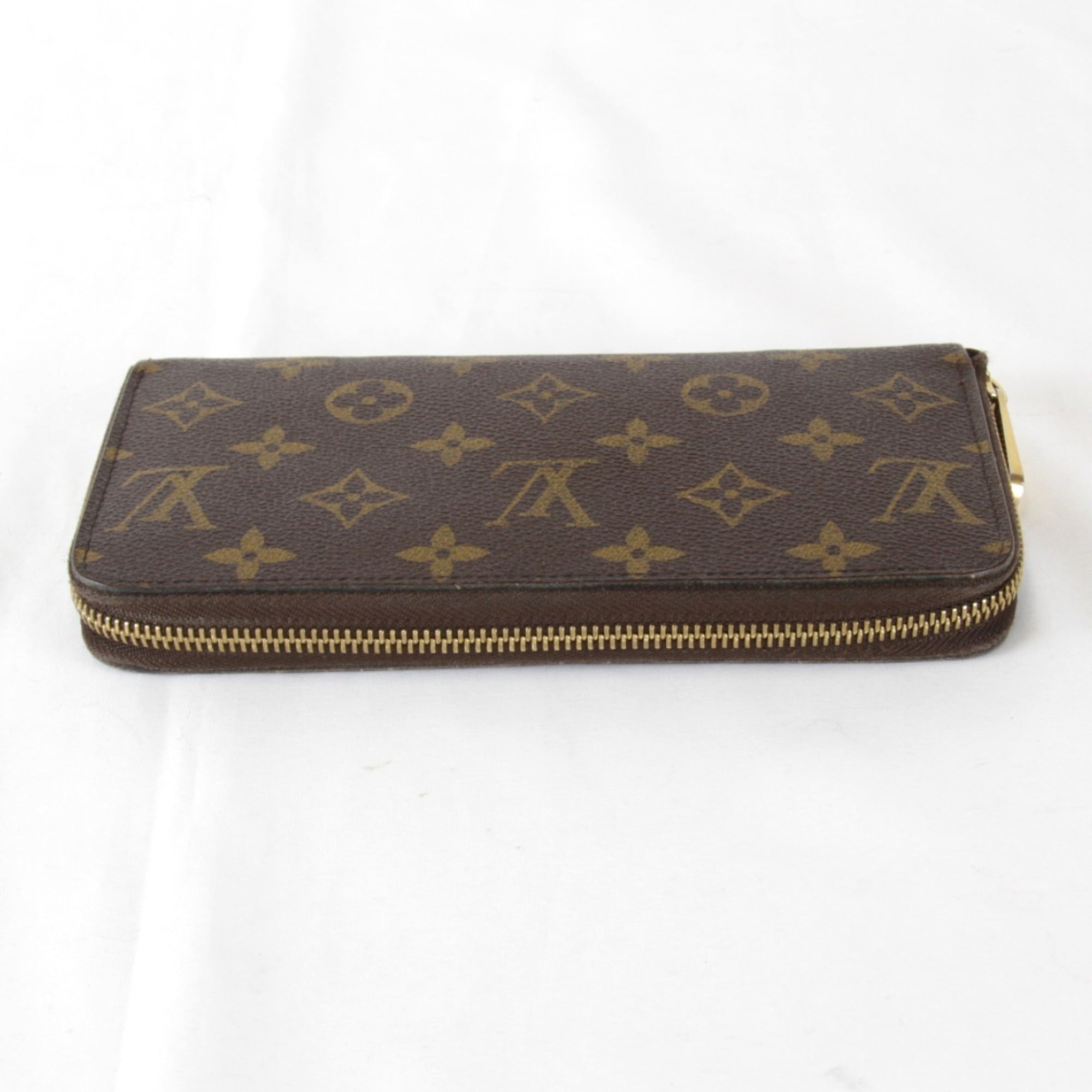 Louis Vuitton Brown Monogram Canvas Long Wallet (Bi-Fold) (Pre-Owned)