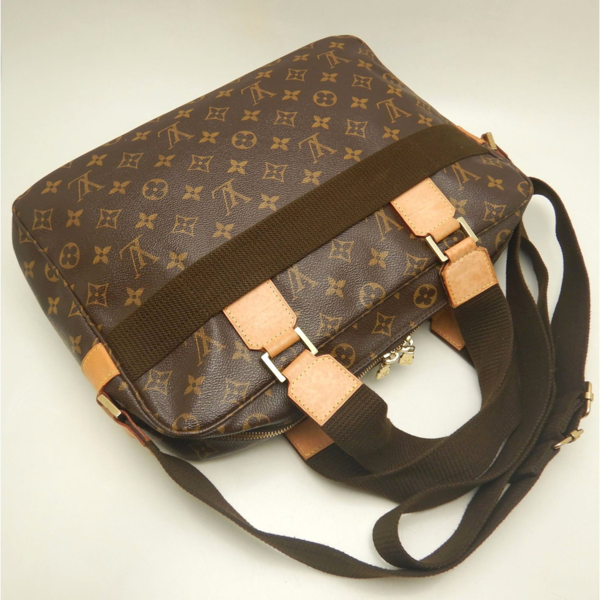 Louis Vuitton Brown Monogram Canvas Briefcase (Pre-Owned)