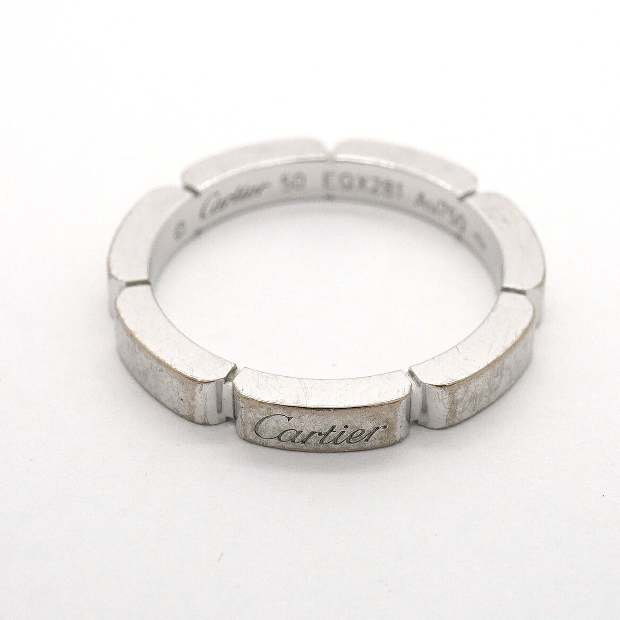 Cartier White Gold (18K) Band Ring (Pre-Owned)