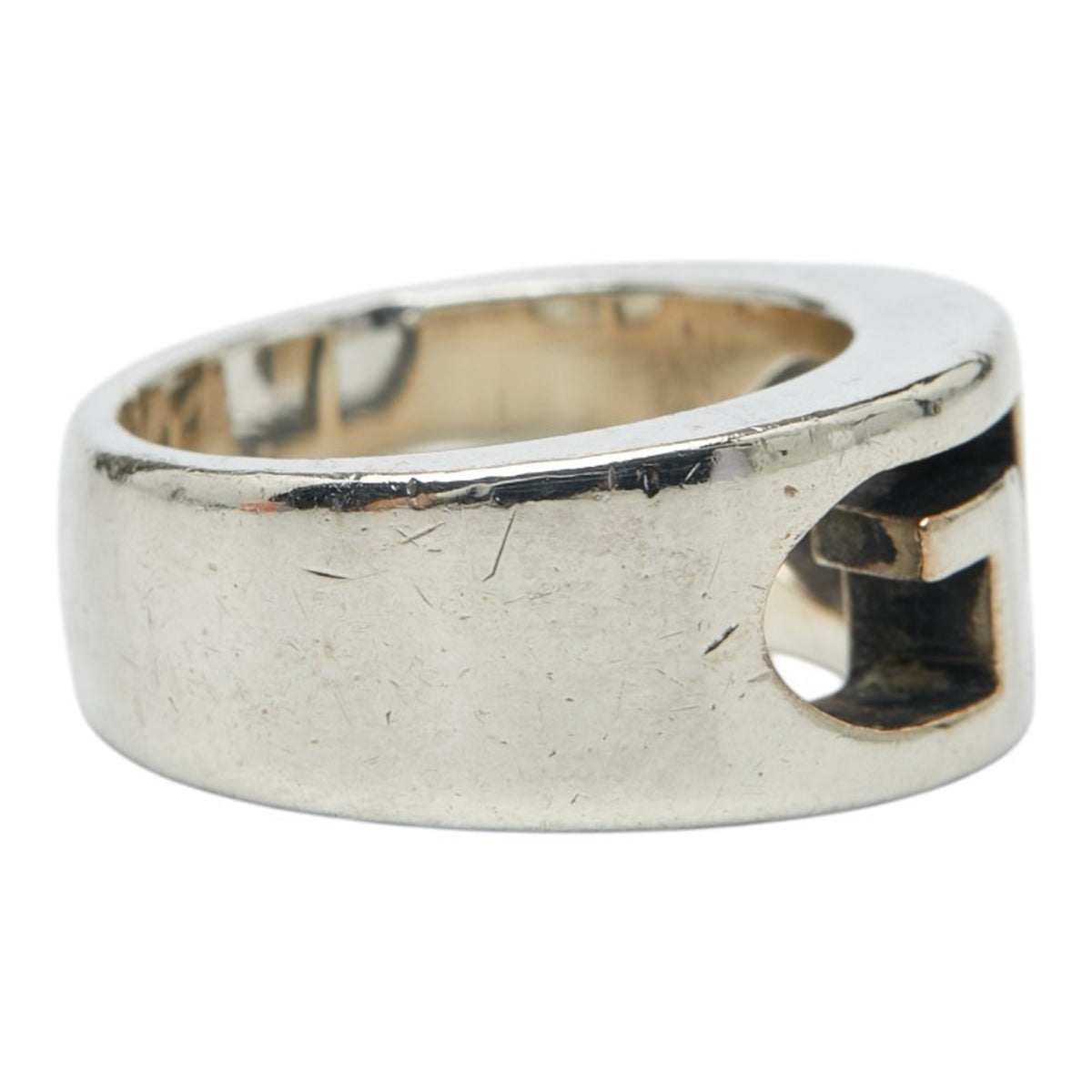 Gucci Silver Silver 925 Band Ring (Pre-Owned)