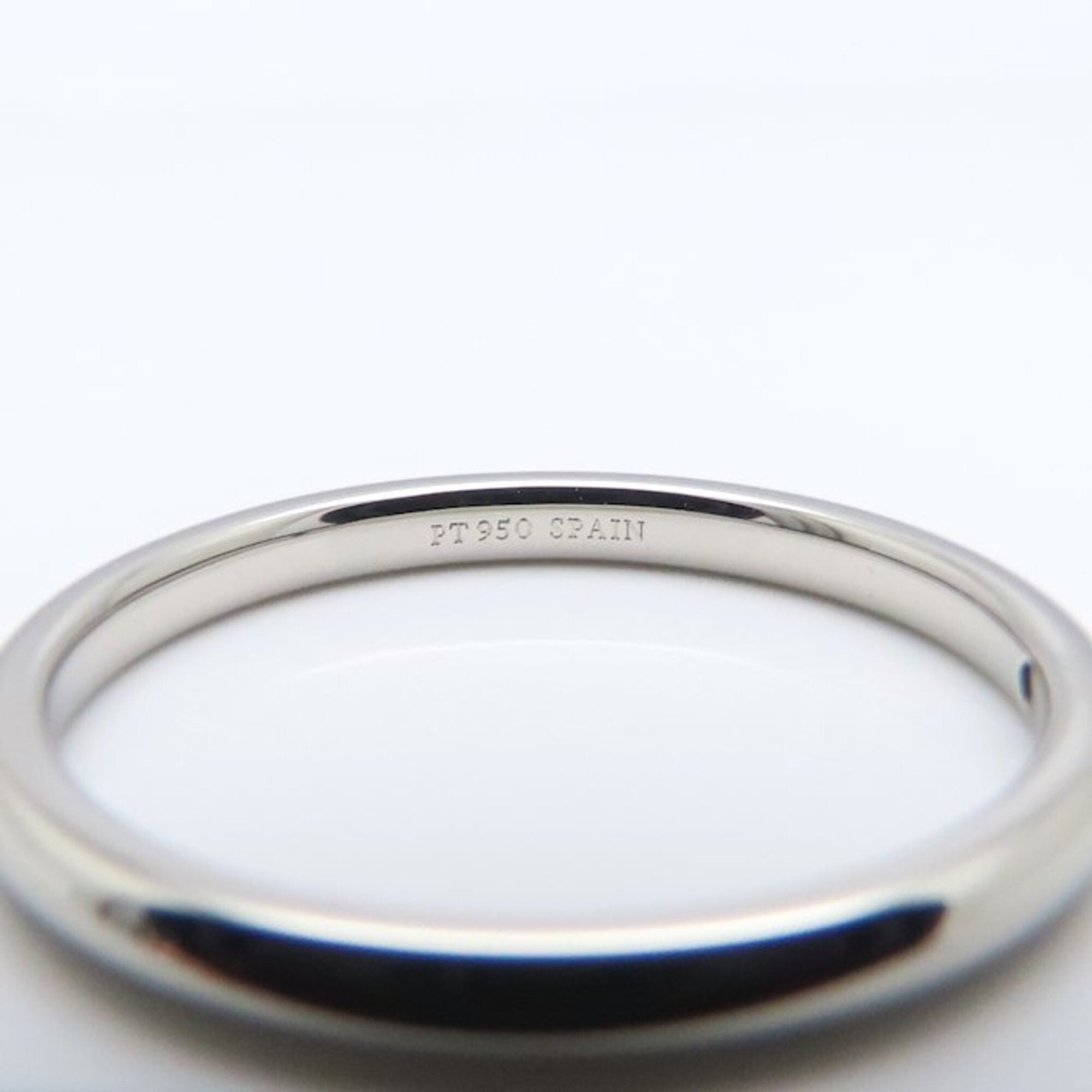 Tiffany Stacking Platinum 950 Band Ring (Pre-Owned)