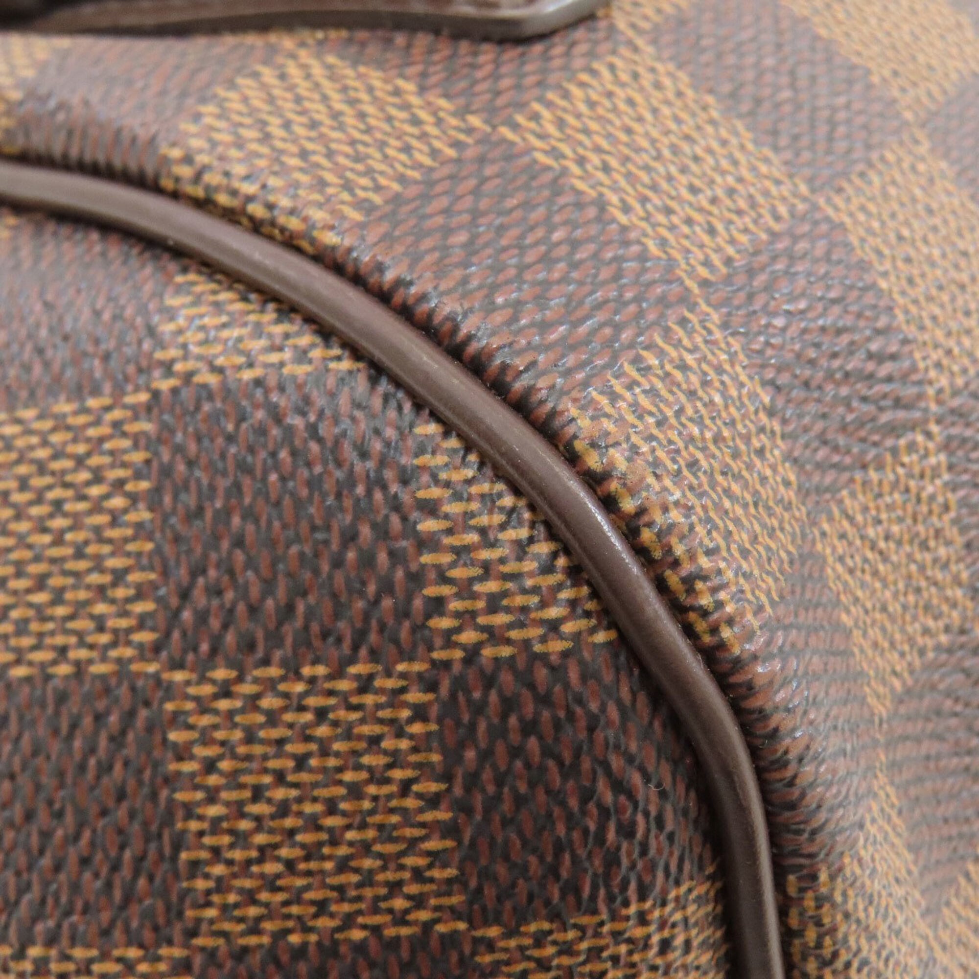 Louis Vuitton Brown Damier Canvas Ebene Damier Canvas Handbag (Pre-Owned)