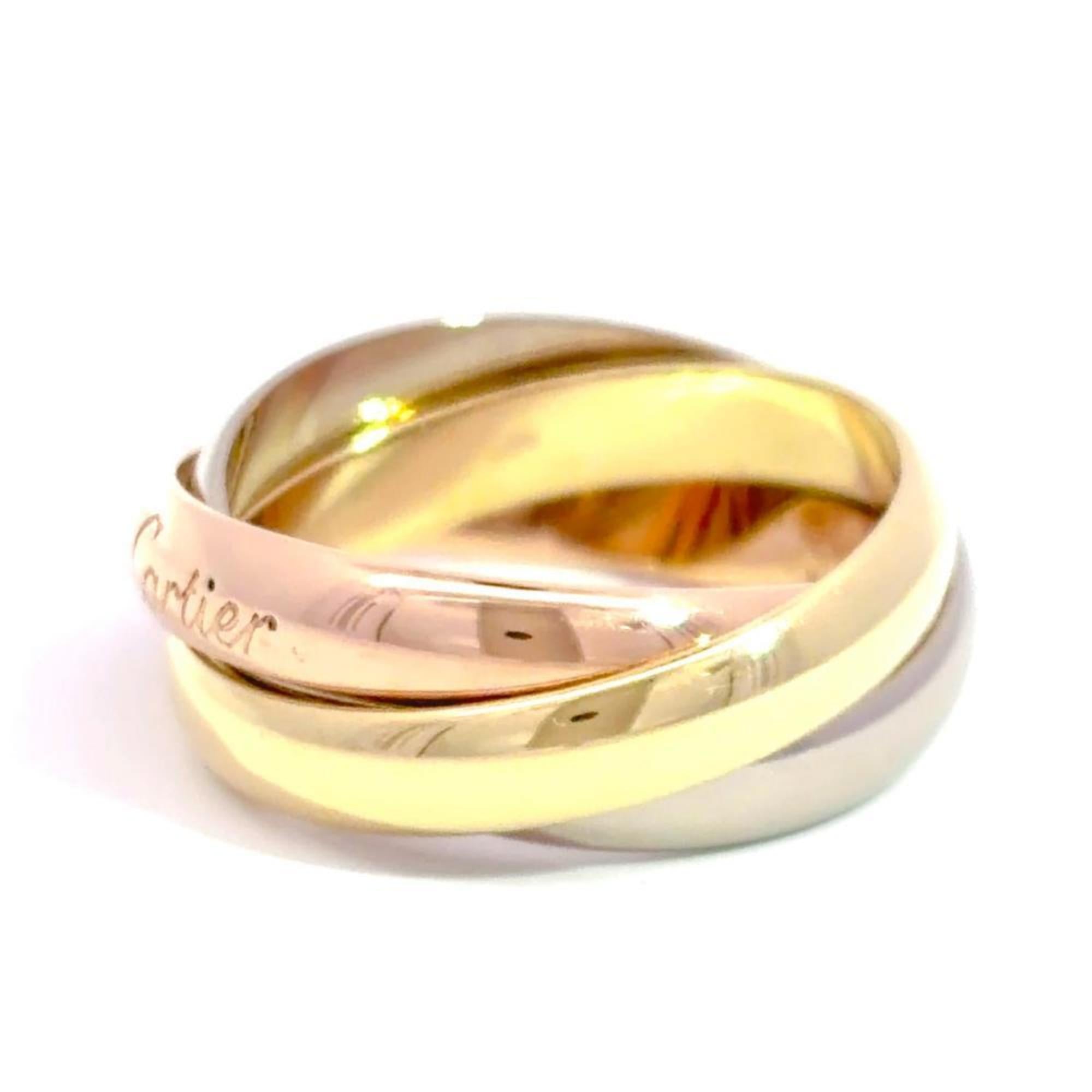 Cartier Yellow Gold (18K) Pink Gold (18K) White Gold (18K) Band Ring (Pre-Owned)
