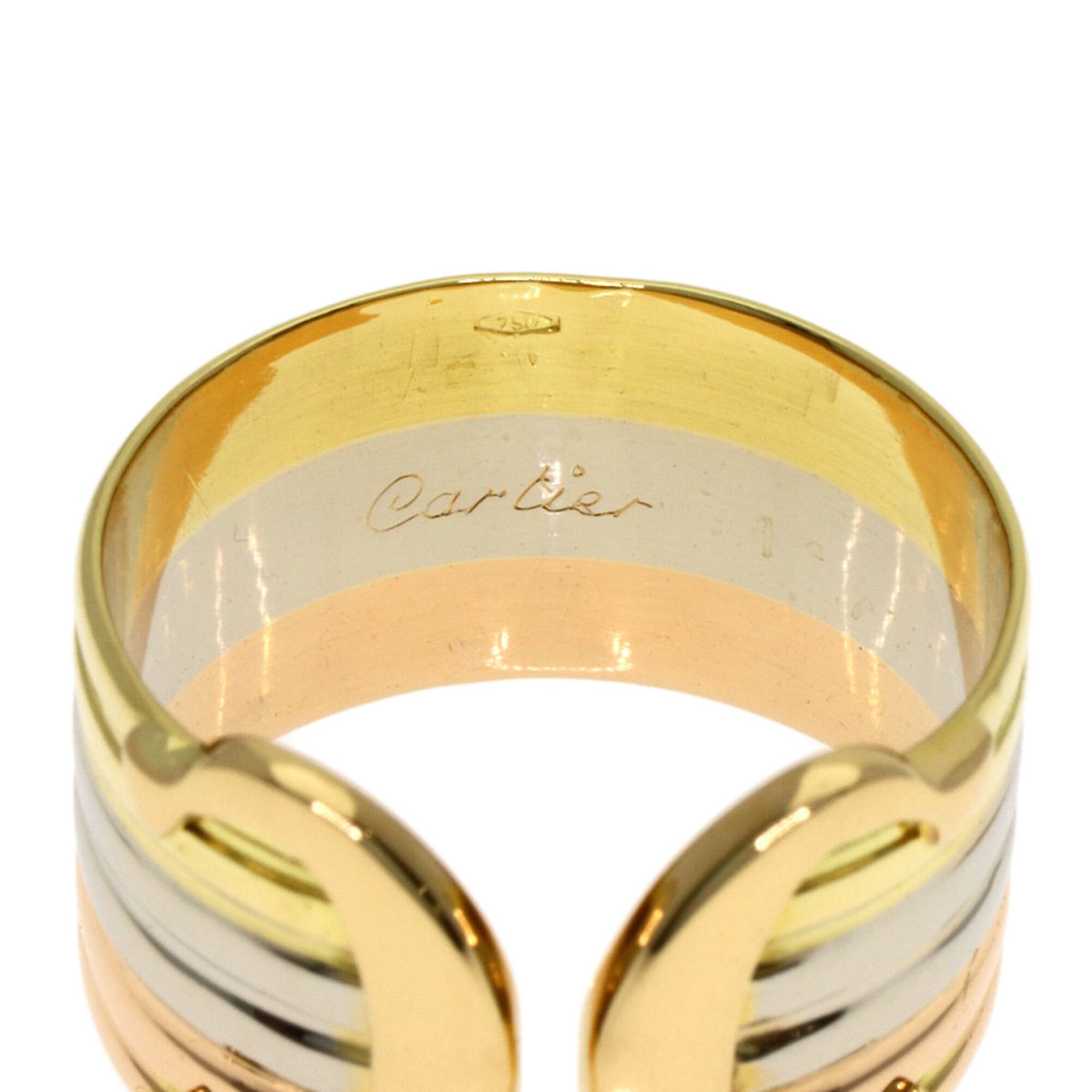 Cartier Yellow Gold (18K) Pink Gold (18K) White Gold (18K) Band Ring (Pre-Owned)