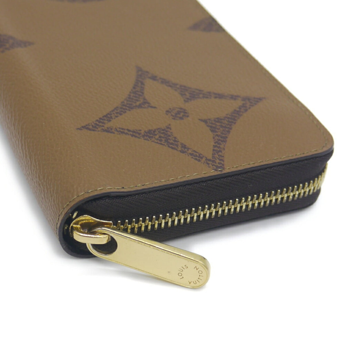 Louis Vuitton Monogram Monogram Reverse Monogram Reverse Long Wallet (Bi-Fold) (Pre-Owned)