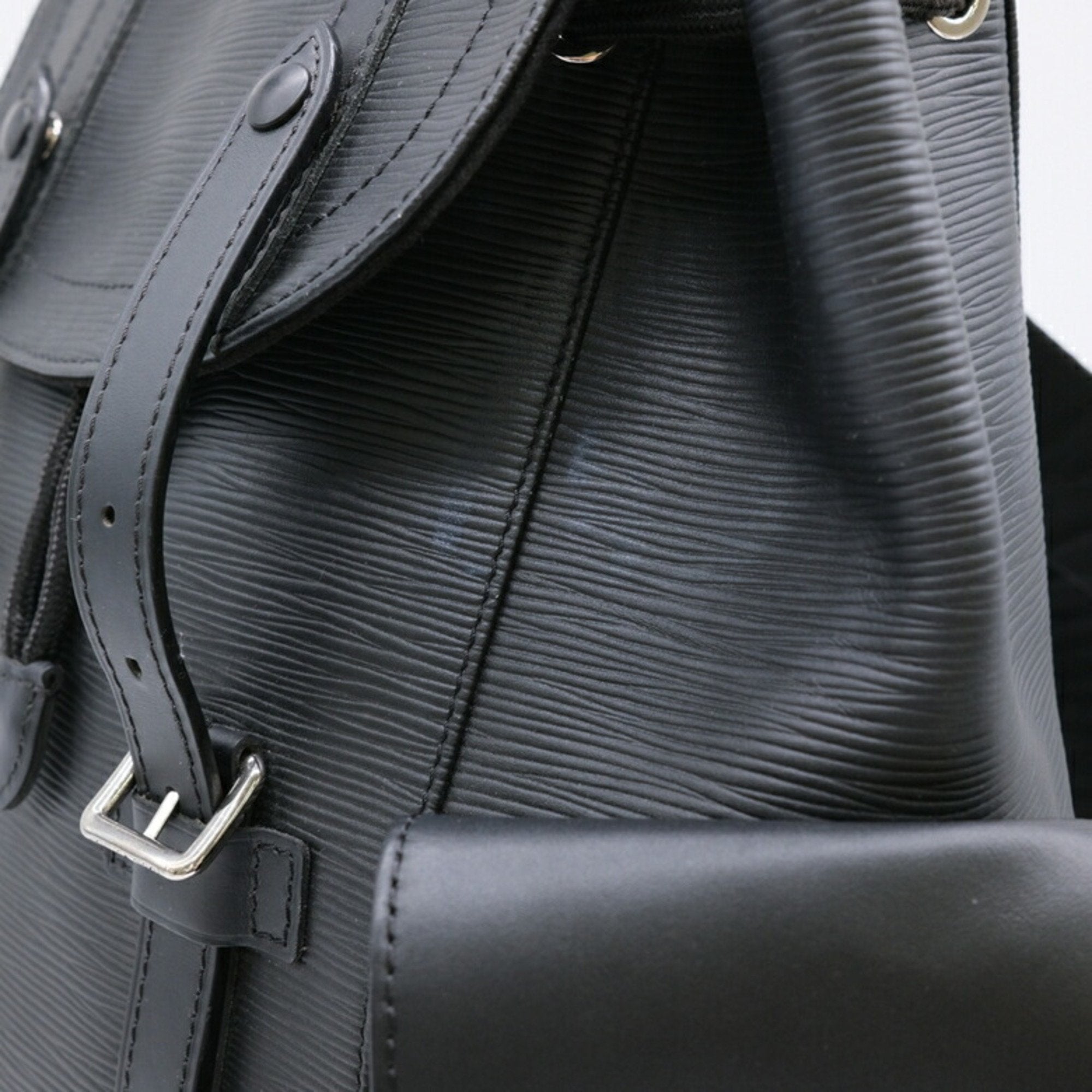 Louis Vuitton Black Epi Leather Backpack (Pre-Owned)
