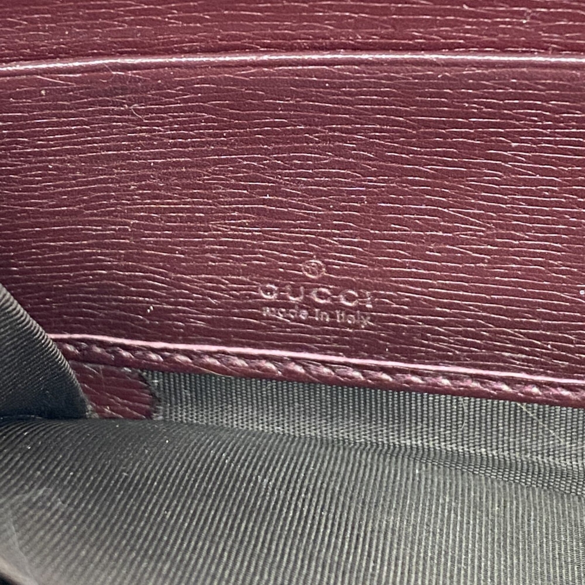 Gucci Pink Purple Long Wallet (Bi-Fold) (Pre-Owned)