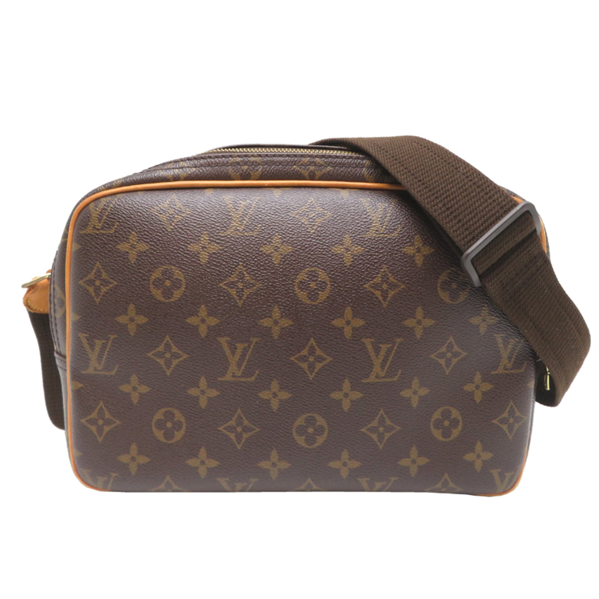 Louis Vuitton Brown Monogram Shoulder Bag (Pre-Owned)