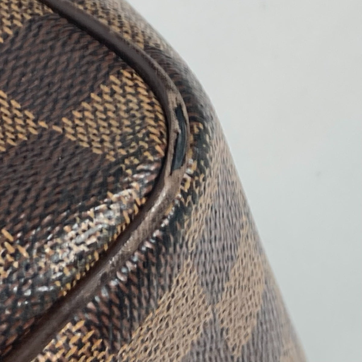 Louis Vuitton Brown Damier Canvas Shoulder Bag (Pre-Owned)
