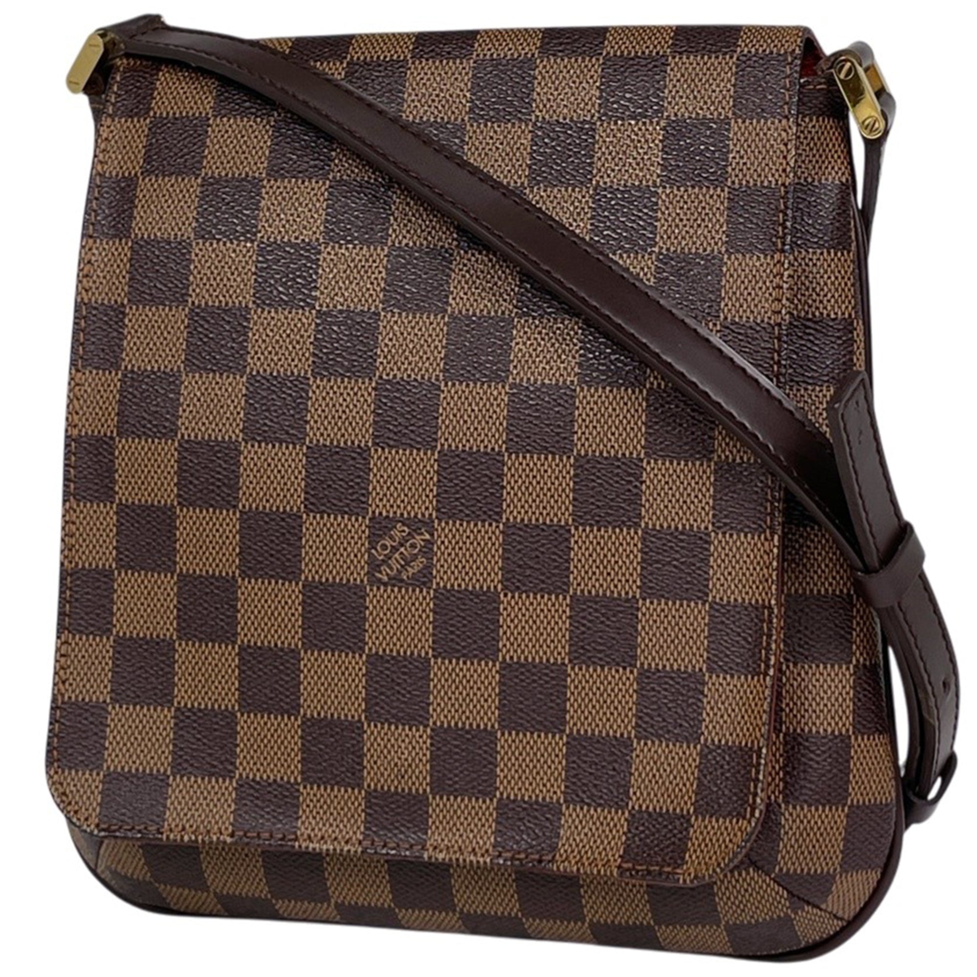 Louis Vuitton Damier Brown Damier Canvas Shoulder Bag (Pre-Owned)