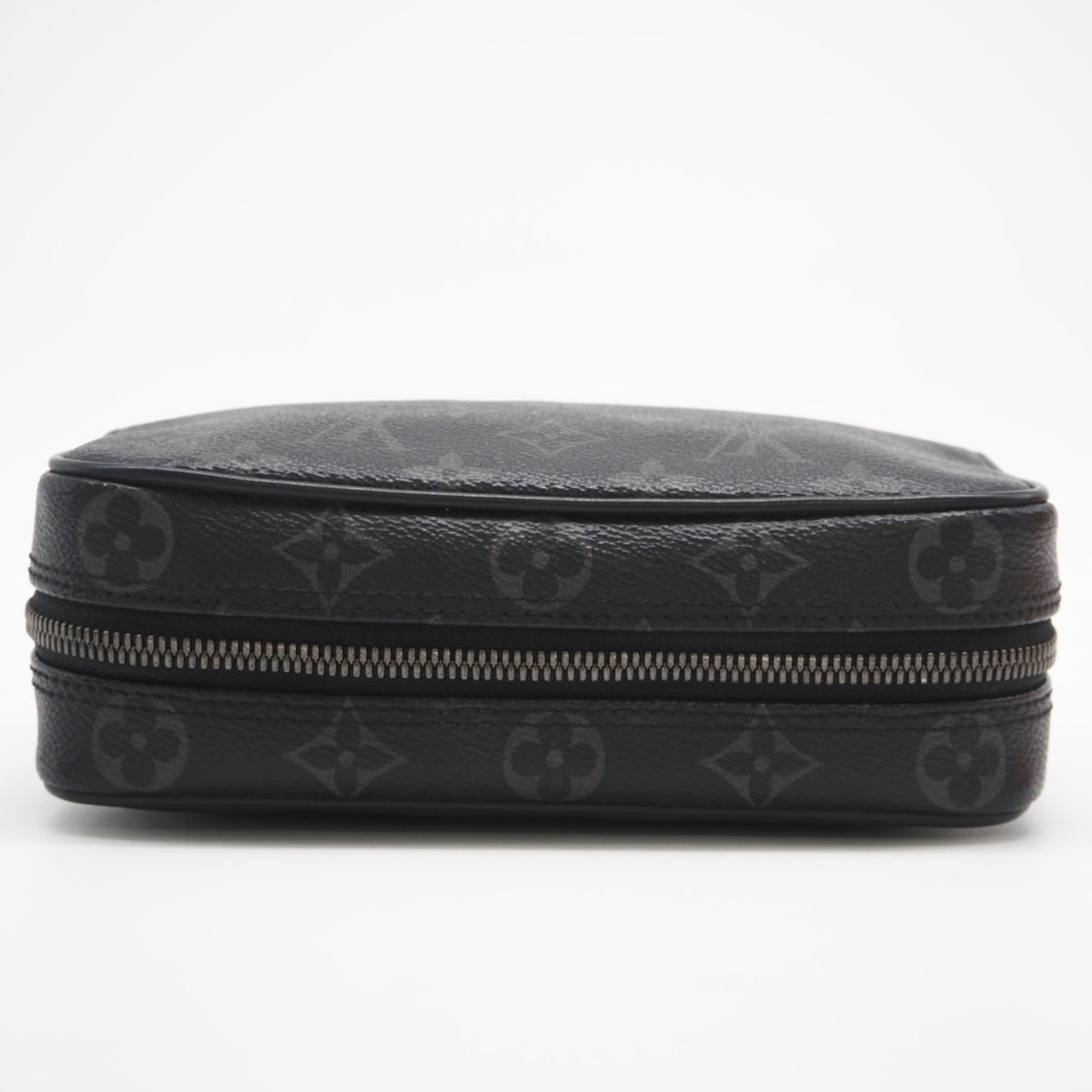 Louis Vuitton Black Gray Monogram Eclipse Pouch (Pre-Owned)