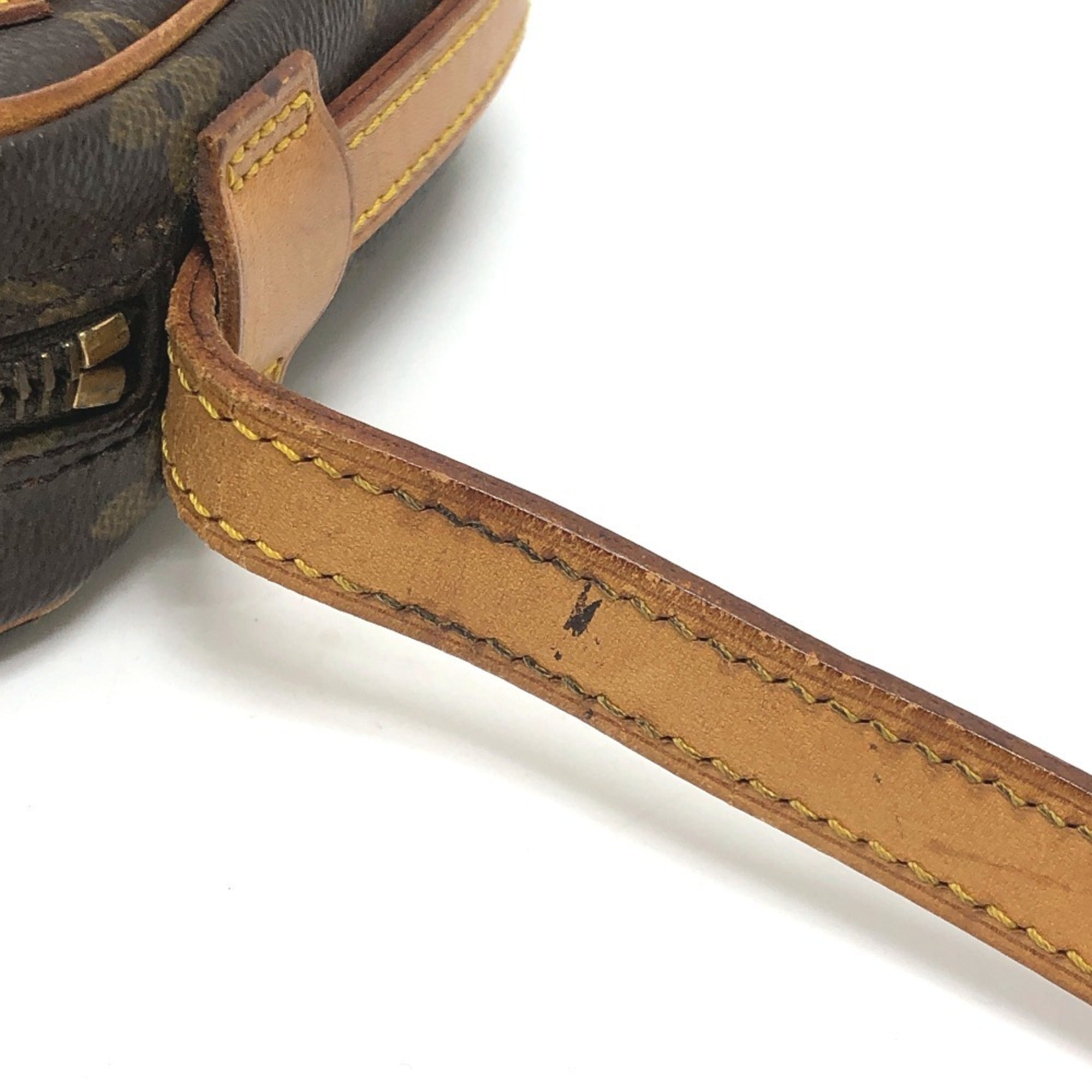 Louis Vuitton Brown Monogram Canvas Pochette Shoulder Bag (Pre-Owned)