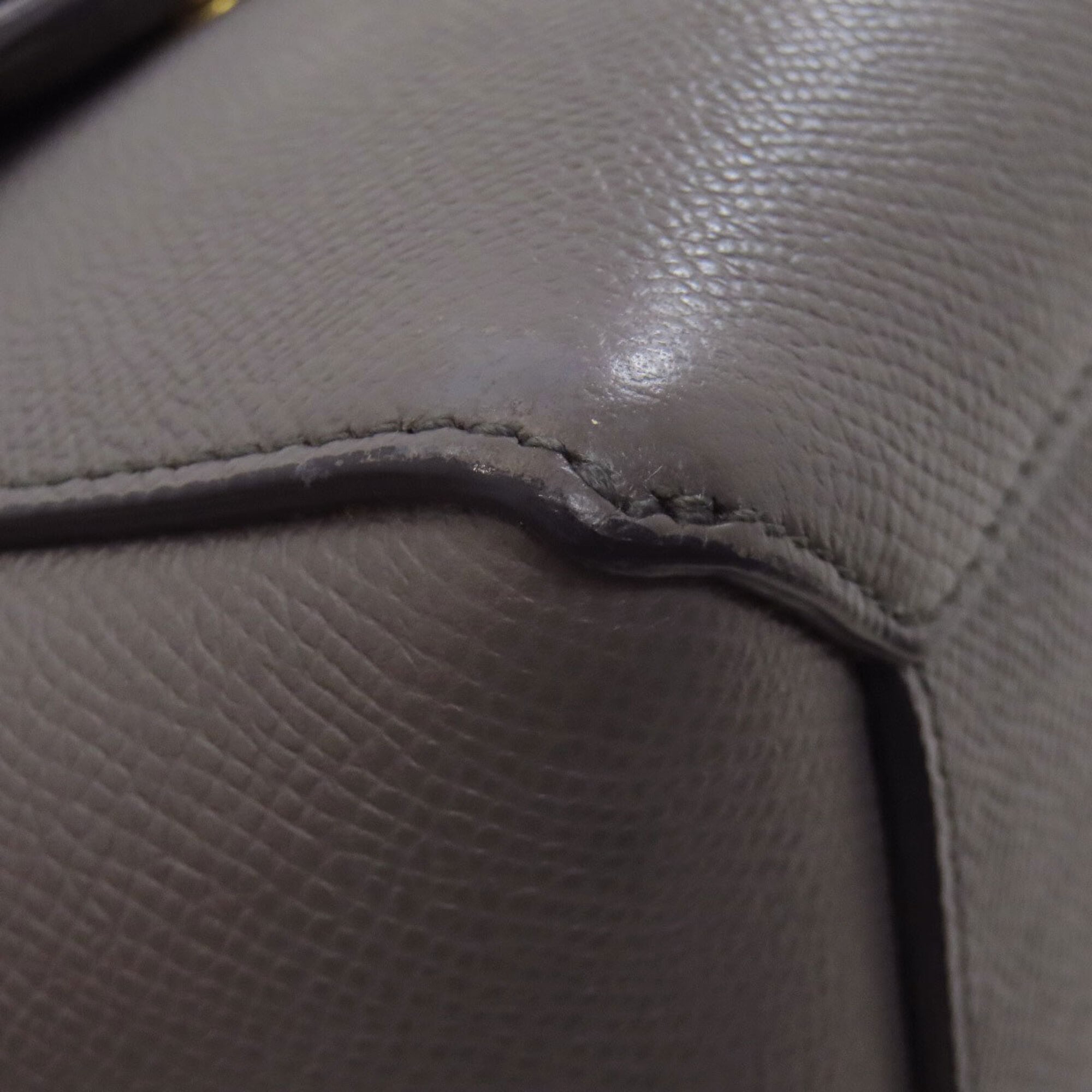Celine Gray Leather Handbag (Pre-Owned)
