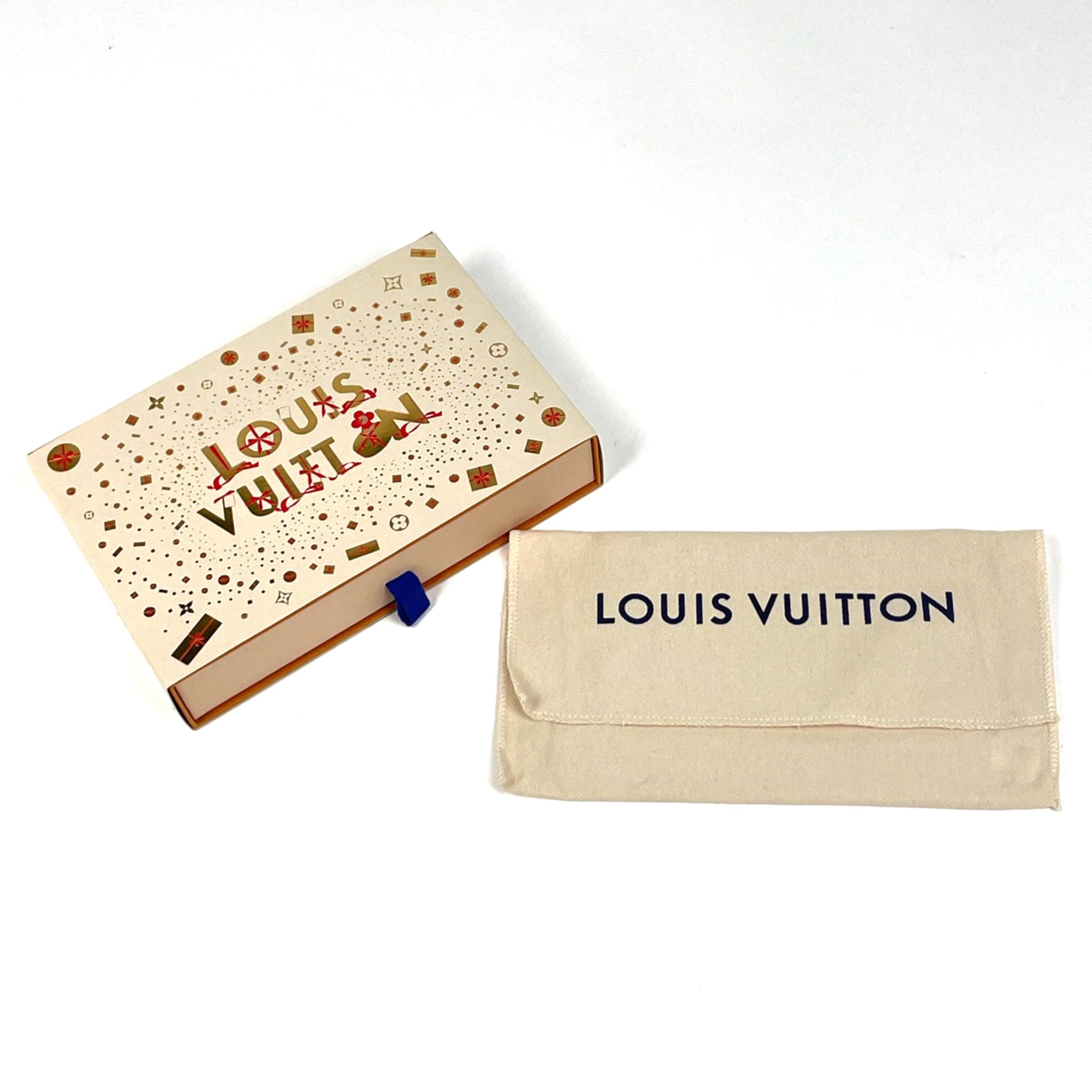 Louis Vuitton Navy Monogram Long Wallet (Bi-Fold) (Pre-Owned)