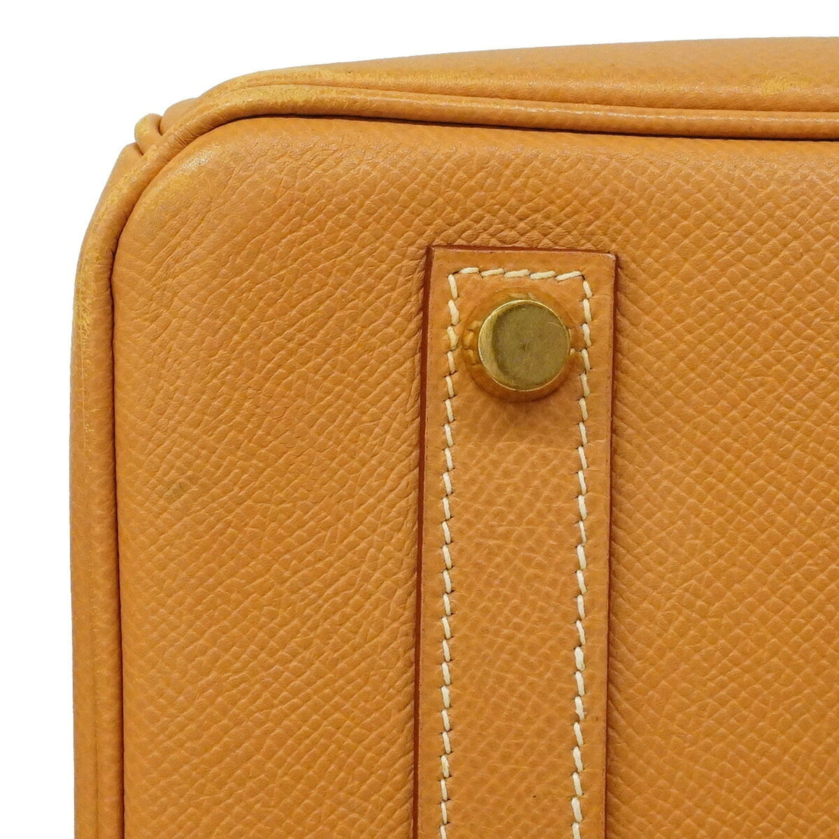 Hermes Natural Sable Courchevel Leather Handbag (Pre-Owned)