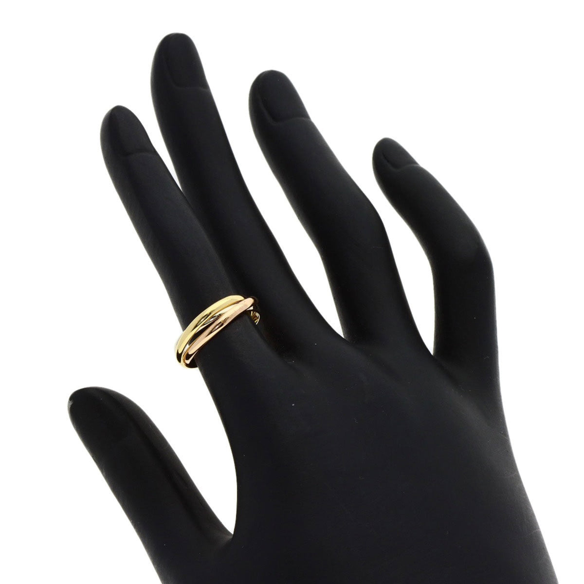 Cartier Yellow Gold (18K) Pink Gold (18K) White Gold (18K) Band Ring (Pre-Owned)
